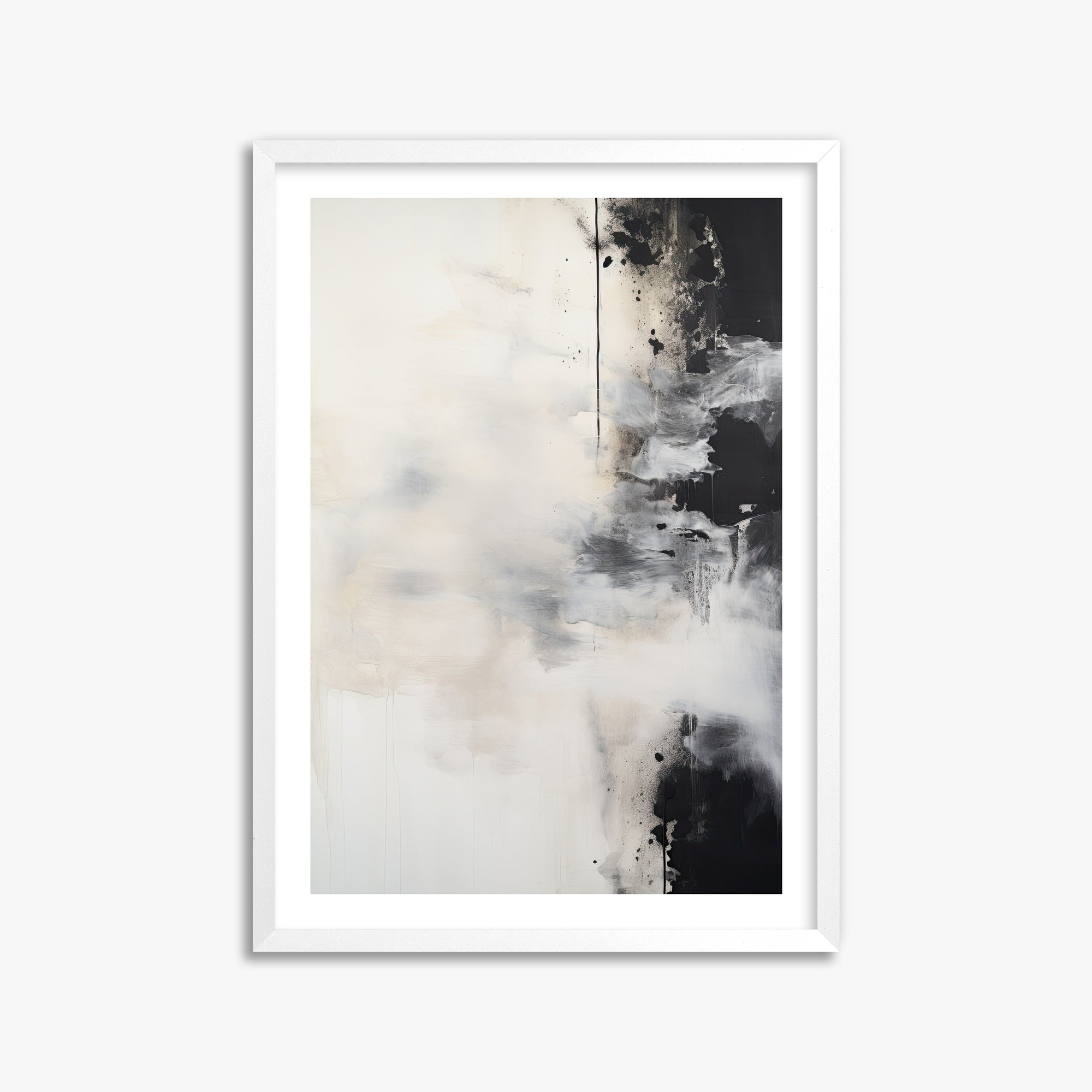 Phantom Cloud, 50x70cm Whitek Framed Art Reproduction