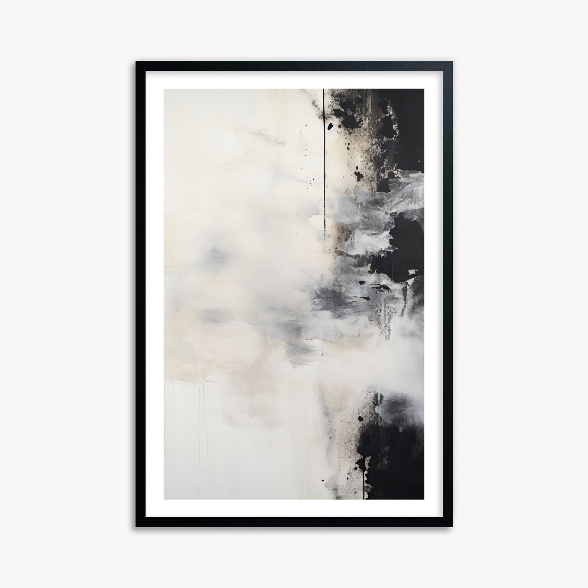 Phantom Cloud, 61x91cm Black Framed Art Reproduction