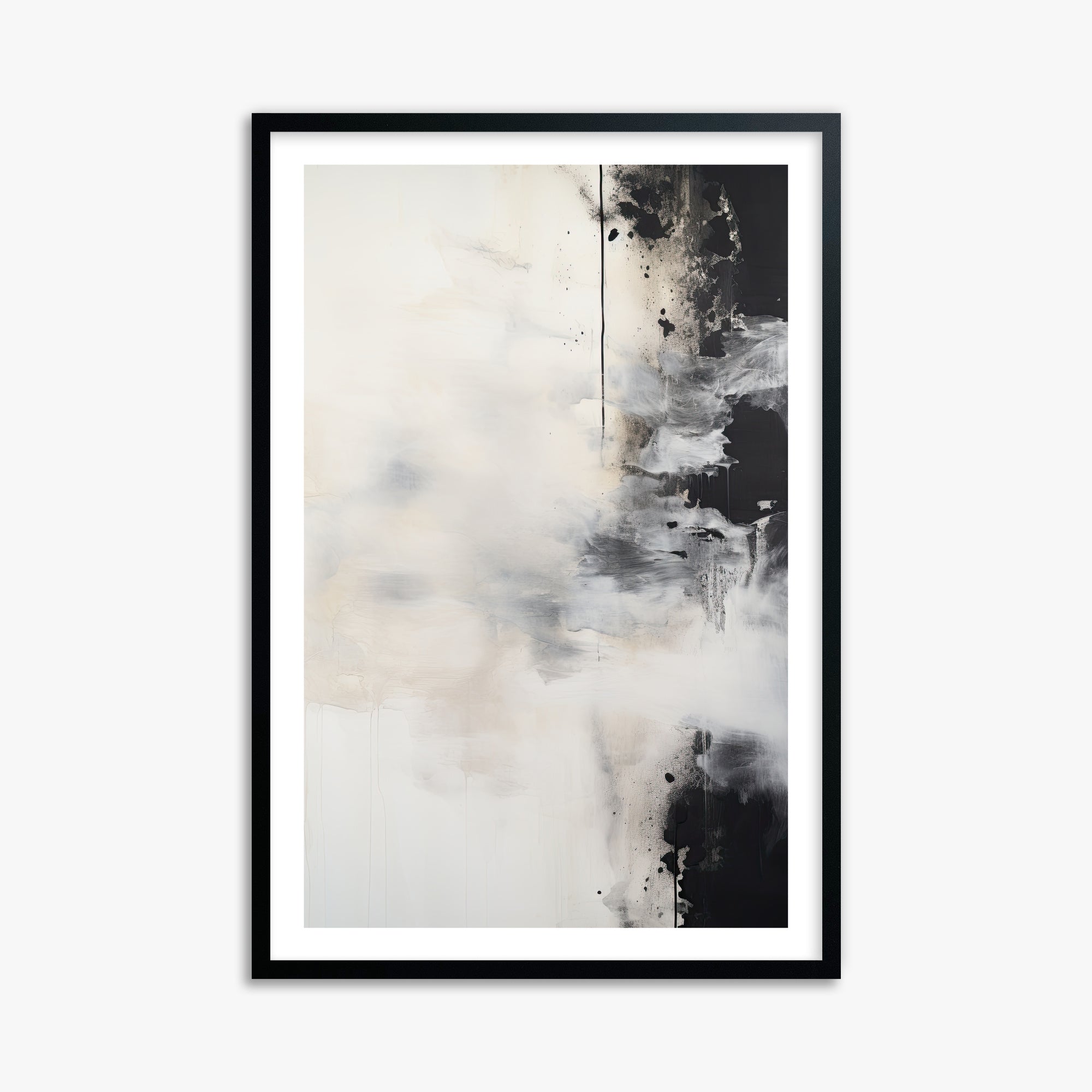 Phantom Cloud, 61x91cm Black Framed Art Reproduction