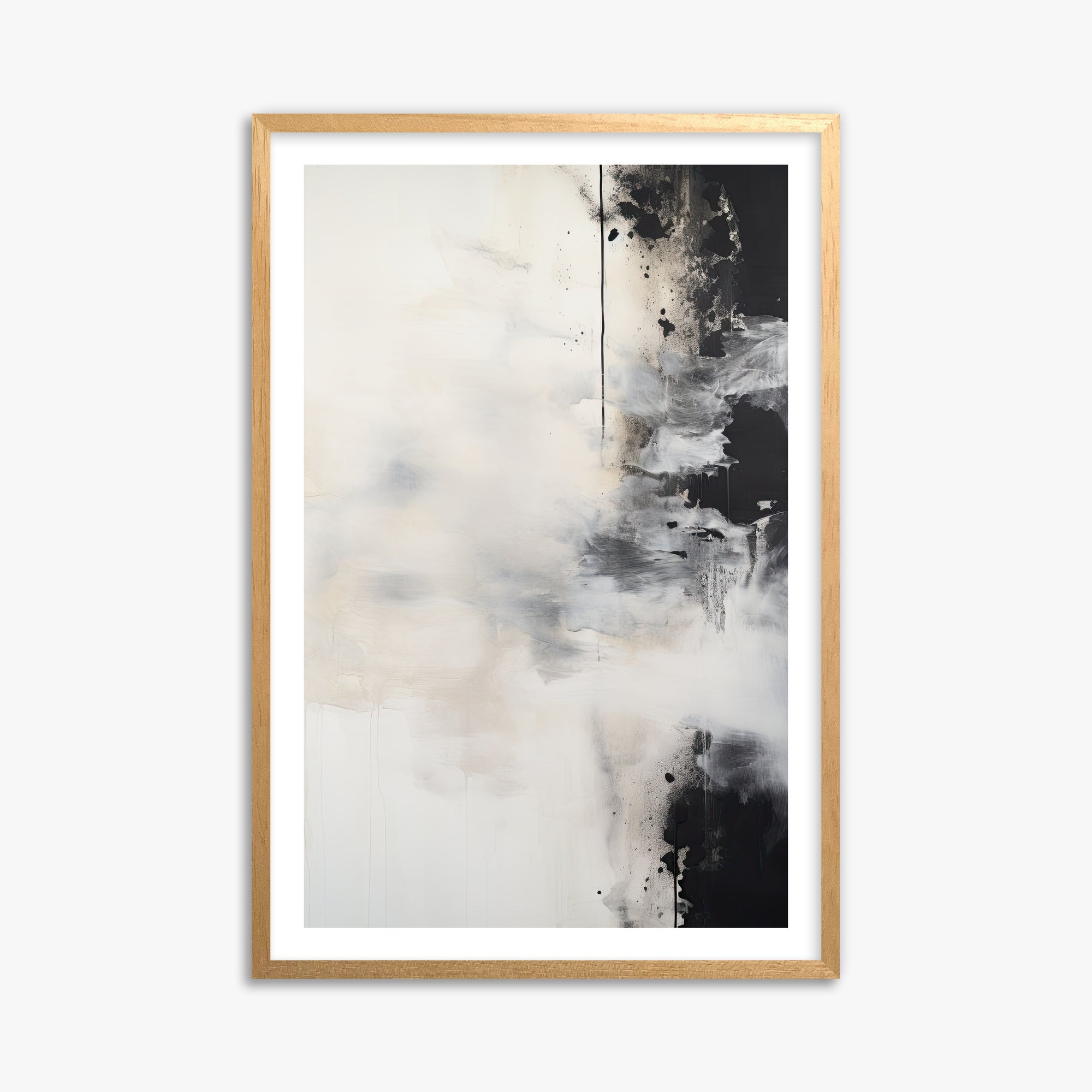 Phantom Cloud, 61x91cm Oak Framed Art Reproduction