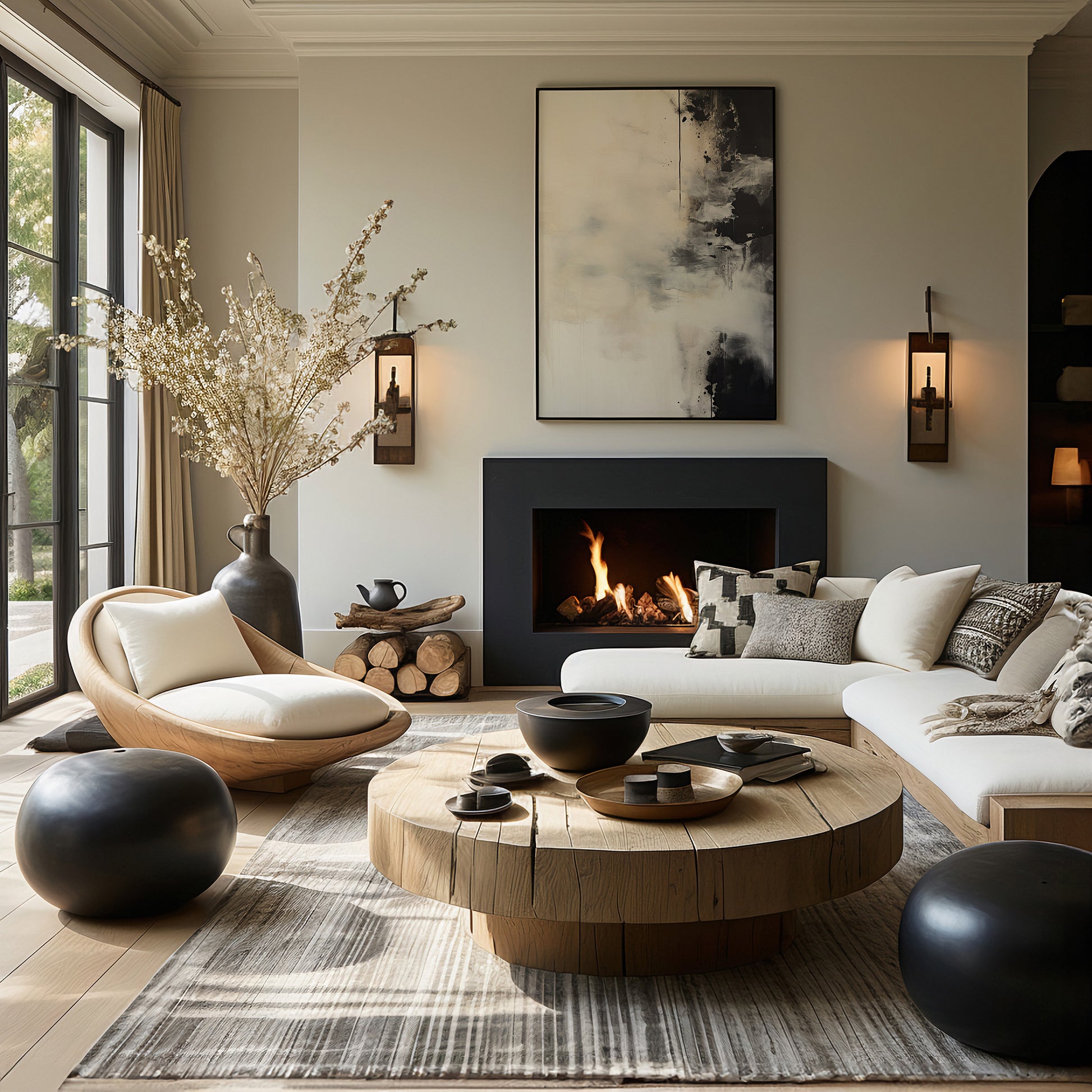 Design Concept No. 39 for Phantom Cloud Modern Poster Art