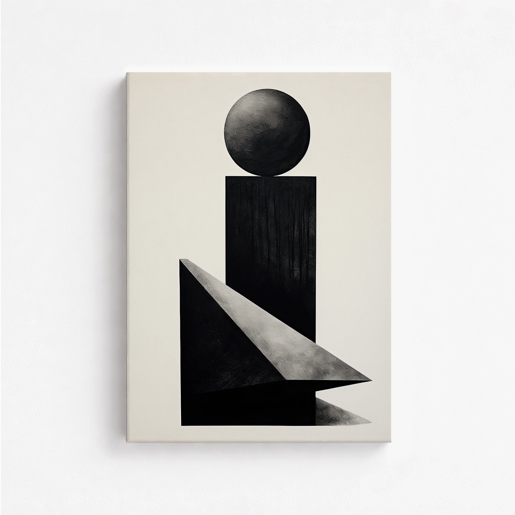 Obsidian Spire, 50x70cm Satin Canvas Art Reproduction