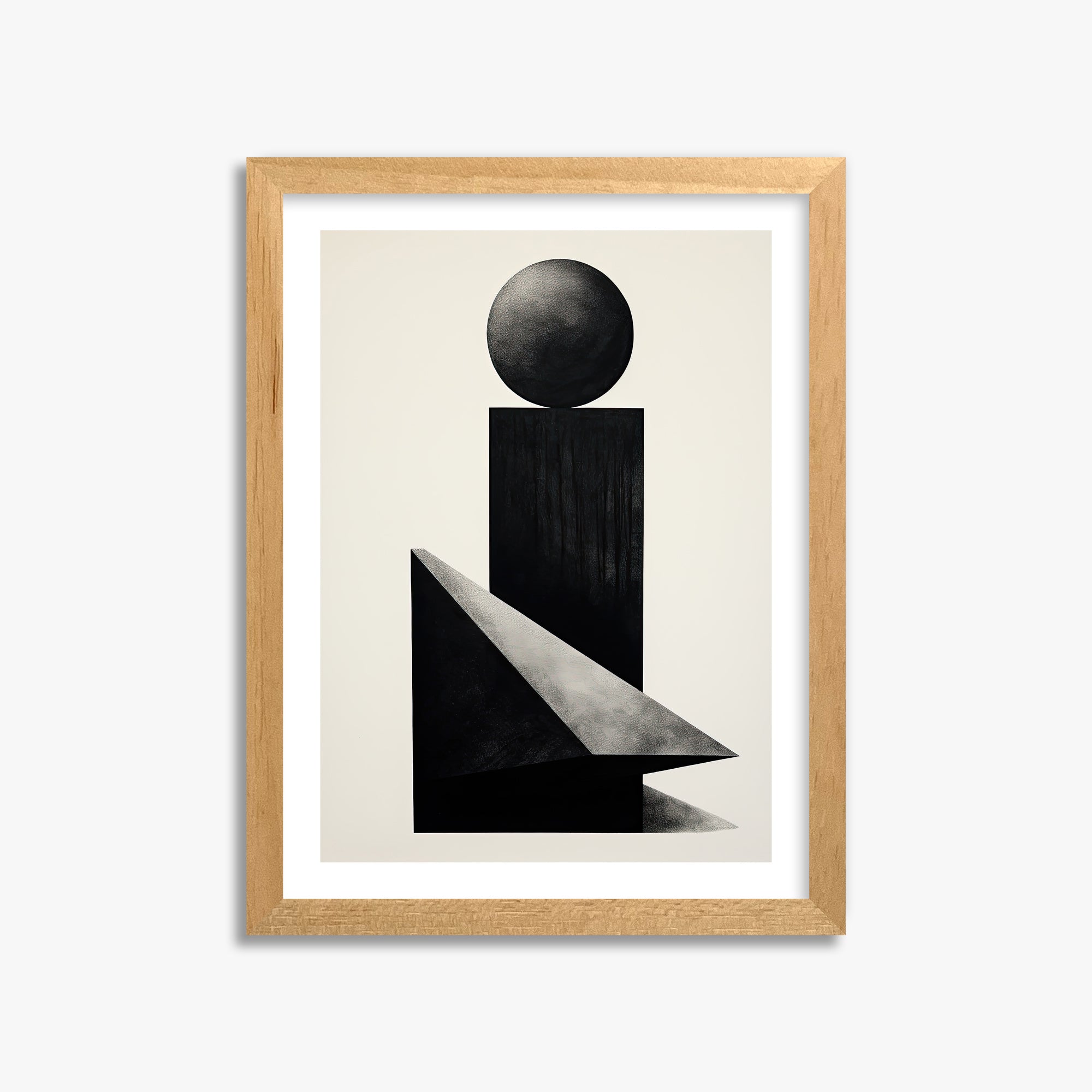 Obsidian Spire, 30x40cm Oak Framed Art Reproduction