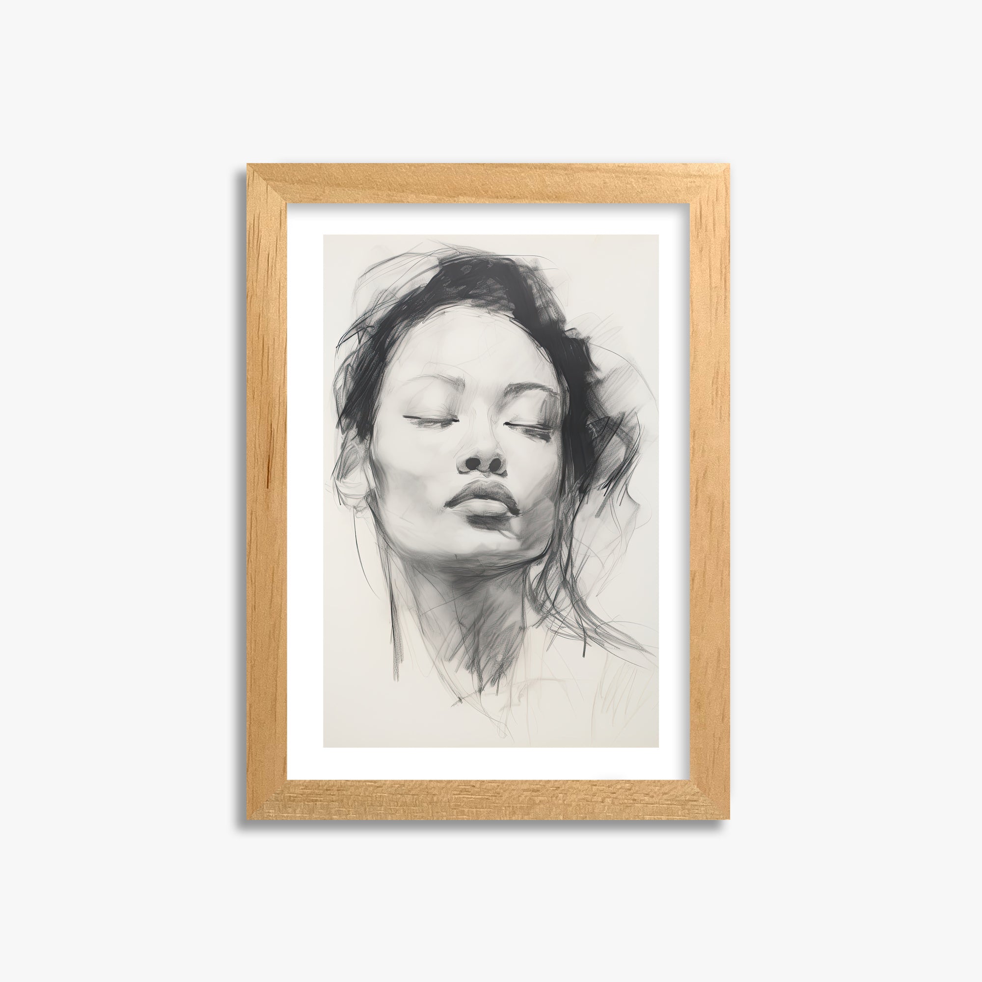 Tranquil Essence, 21x30cm Oak Framed Art Reproduction
