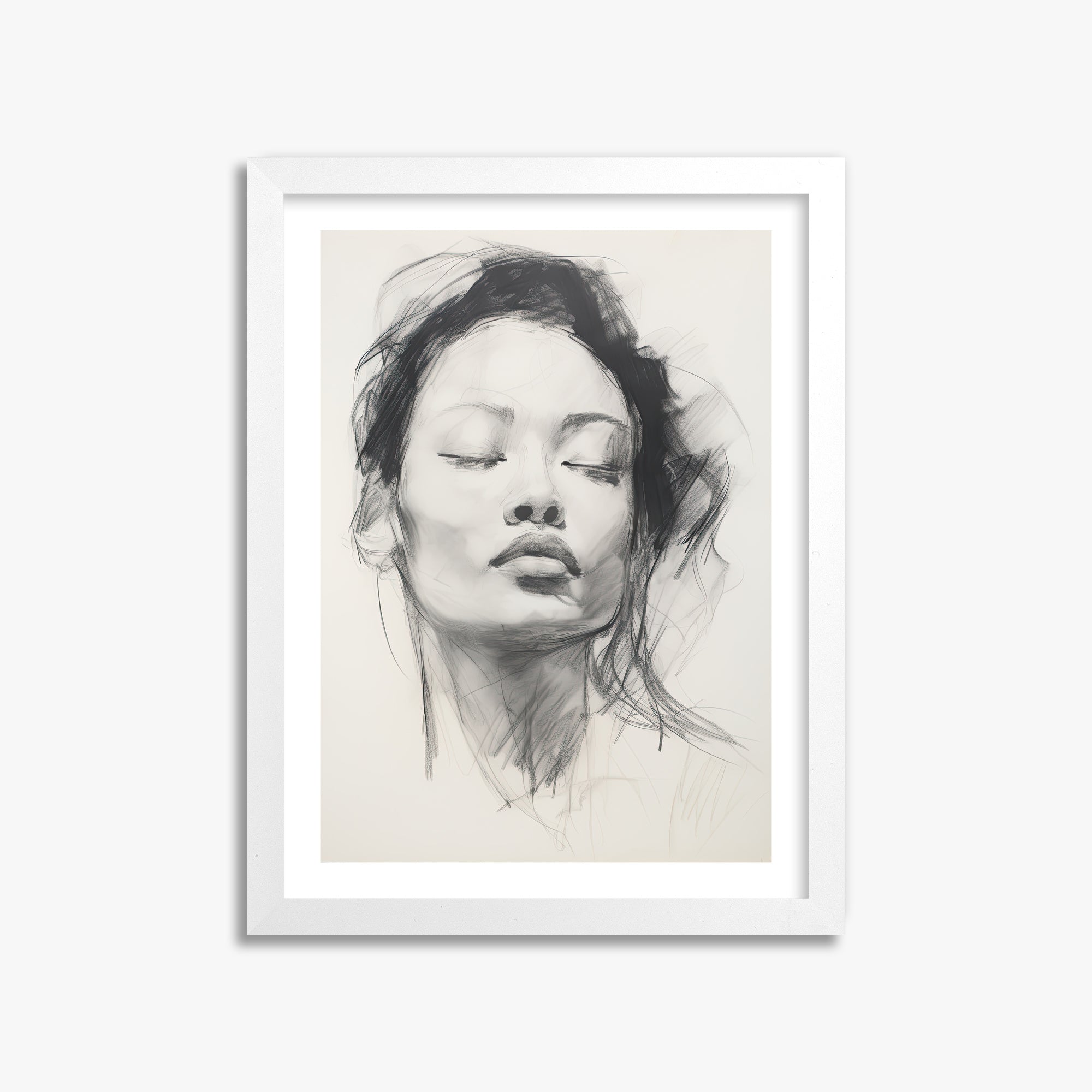 Tranquil Essence, 30x40cm Whitek Framed Art Reproduction