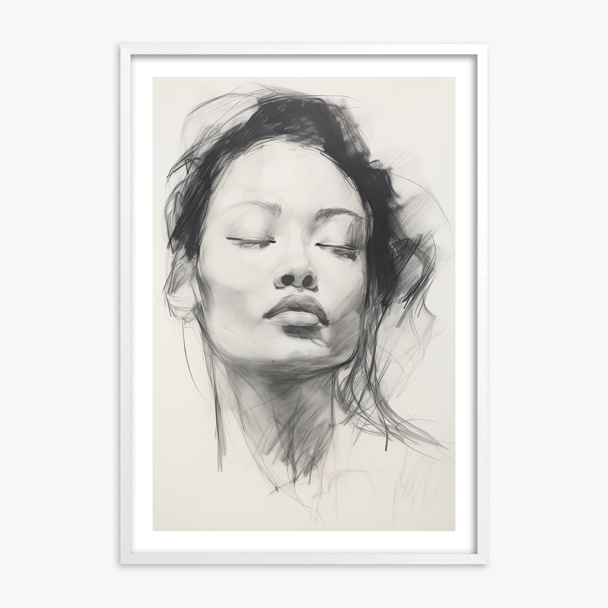 Tranquil Essence, 70x100cm Whitek Framed Art Reproduction