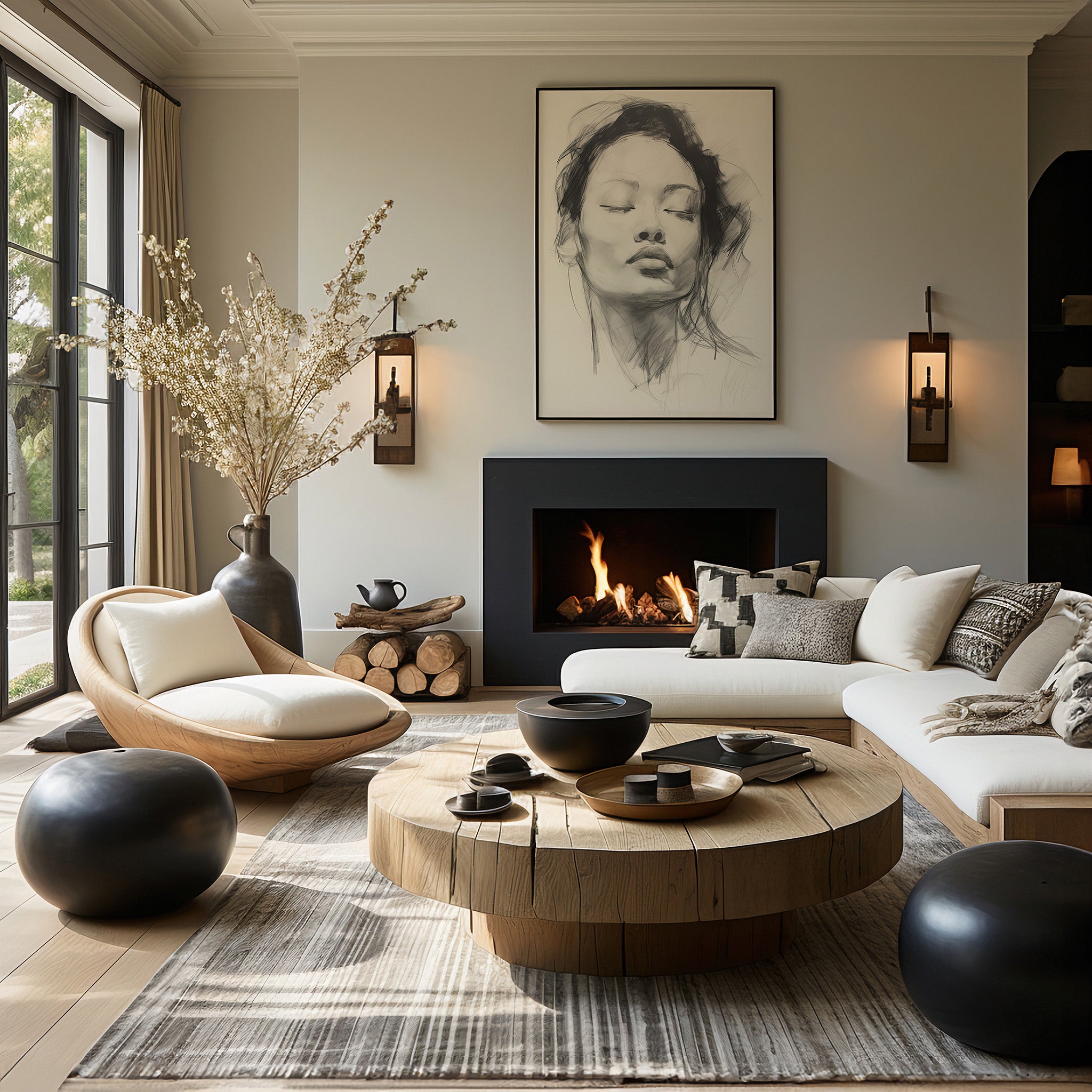 Design Concept No. 39 for Tranquil Essence Modern Poster Art