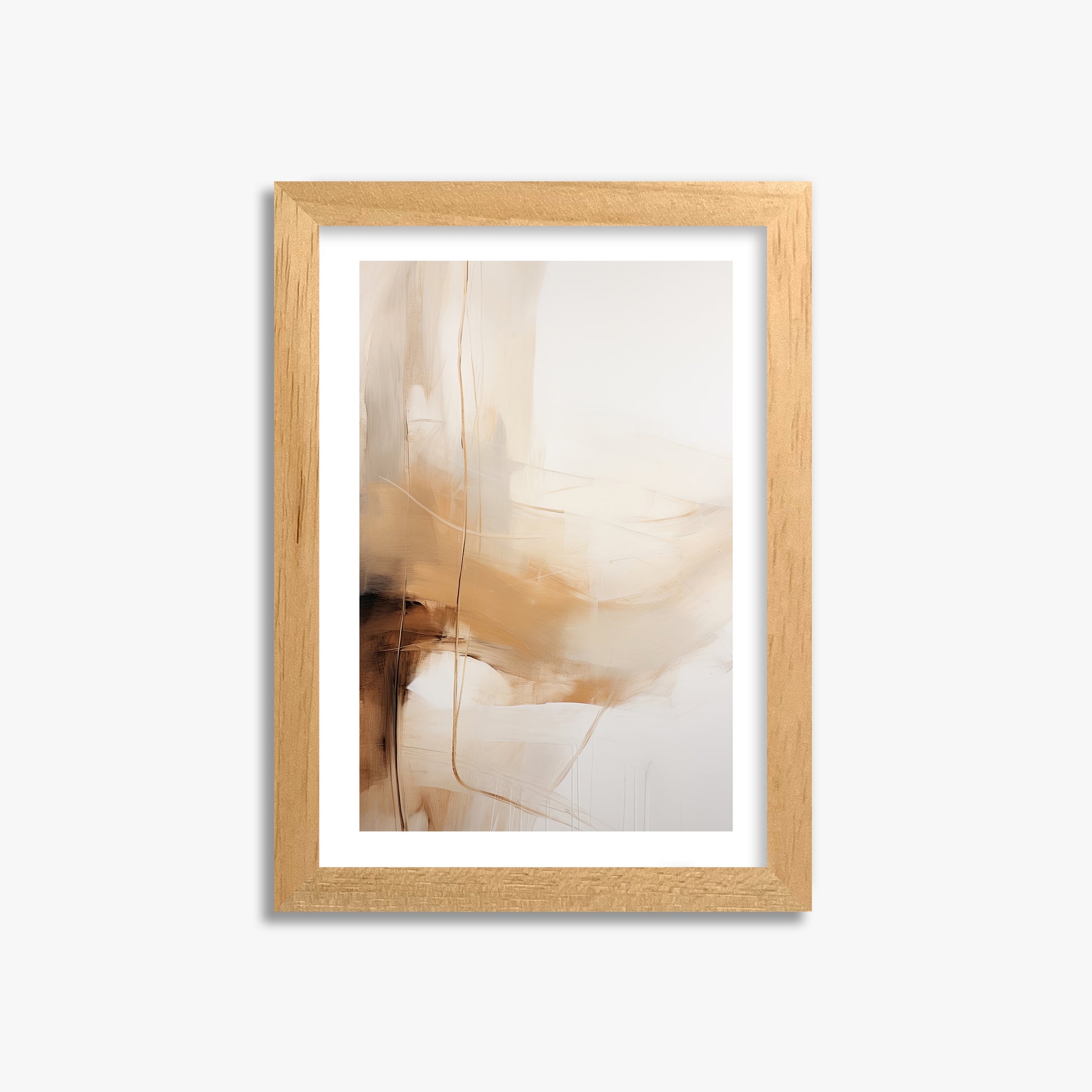 Whispered Sands, 21x30cm Oak Framed Art Reproduction