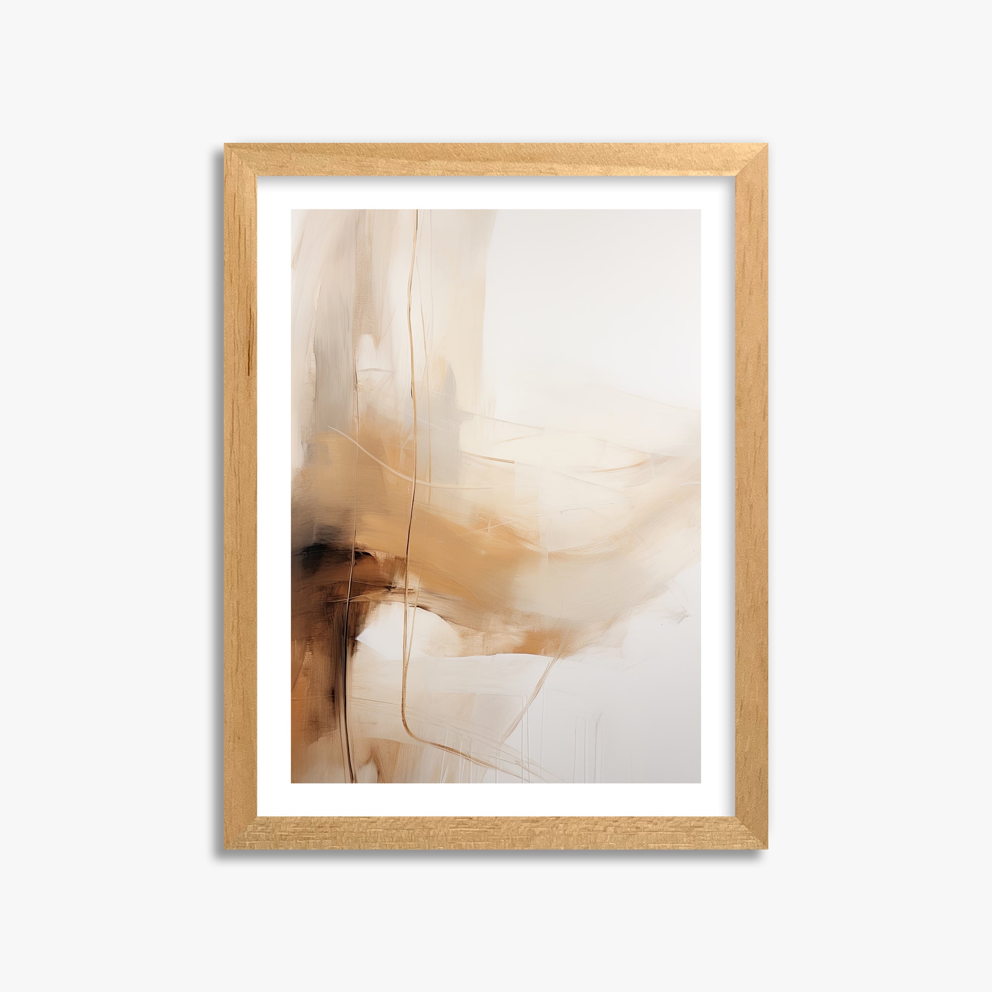 Whispered Sands, 30x40cm Oak Framed Art Reproduction