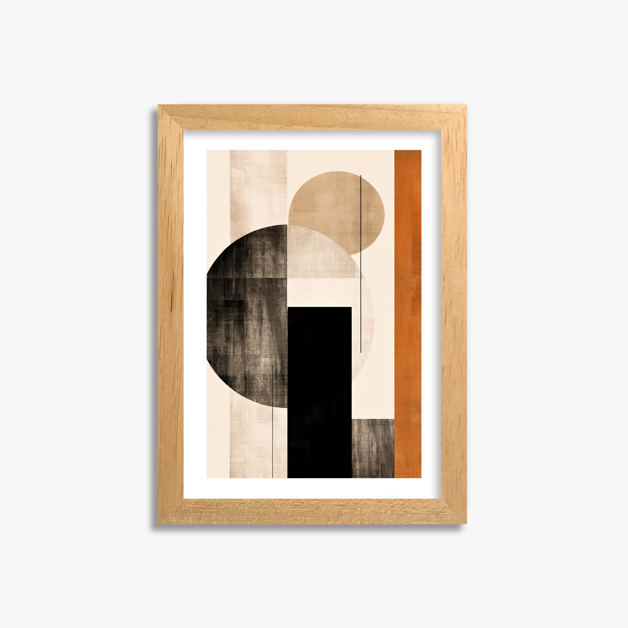 Earth & Sky, 21x30cm Oak Framed Art Reproduction