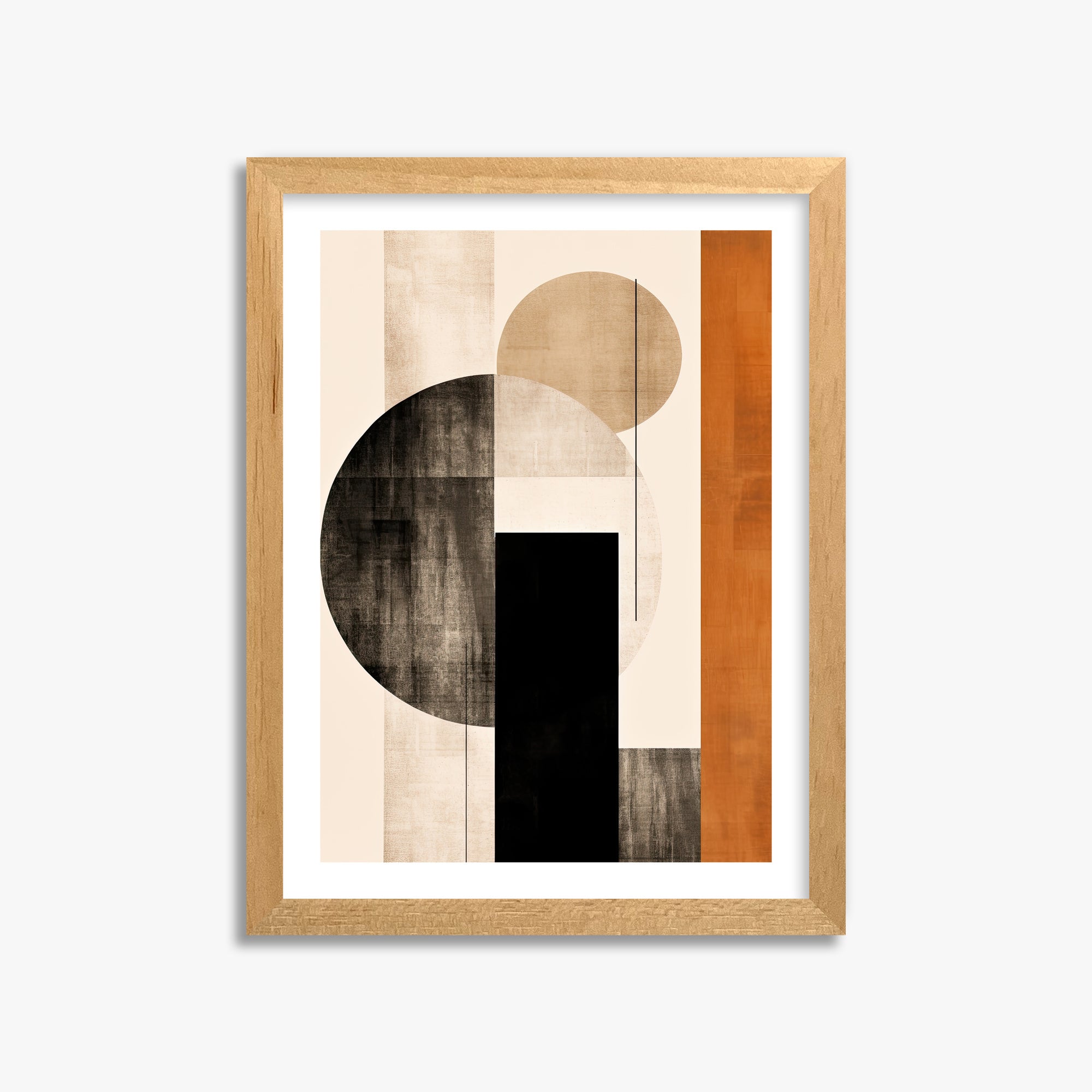 Earth & Sky, 30x40cm Oak Framed Art Reproduction