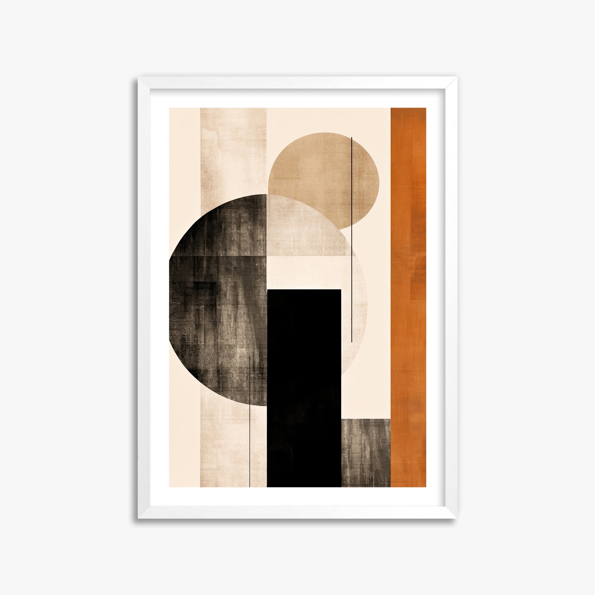 Earth & Sky, 50x70cm Whitek Framed Art Reproduction