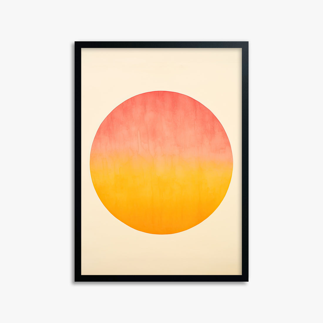 Radiant Horizon, 50x70cm Framed Poster With Black Frame