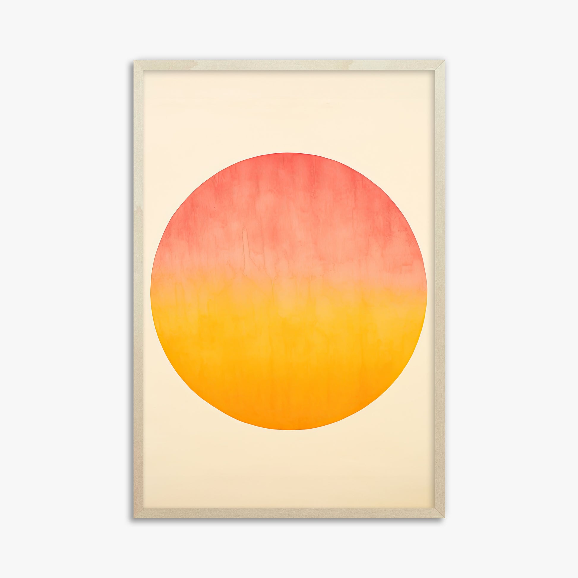 Radiant Horizon, 61x91cm Framed Art Reproduction With Lime Wood Frame