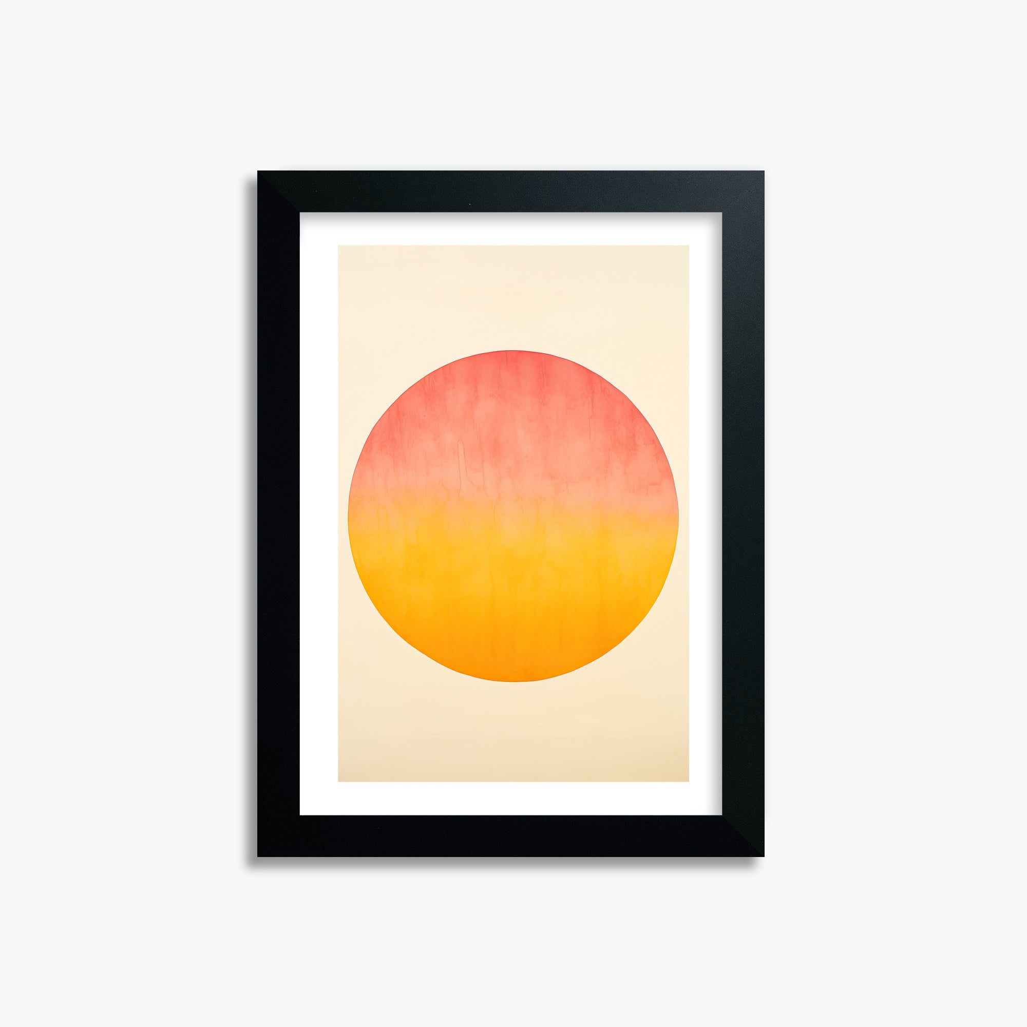 Radiant Horizon, 21x30cm Black Framed Art Reproduction