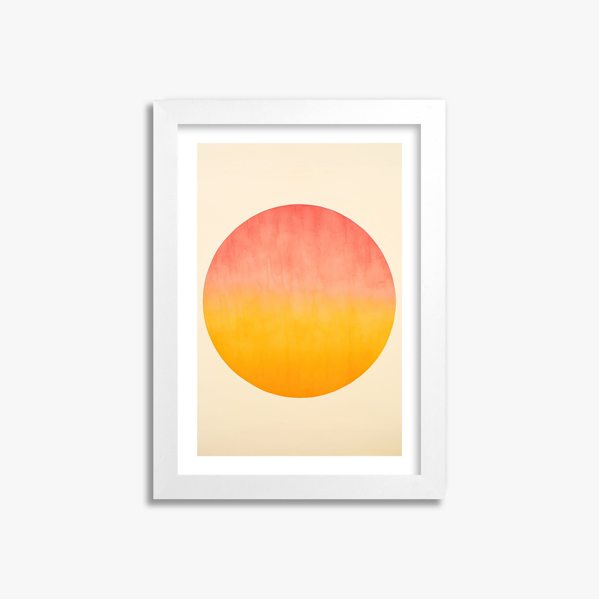 Radiant Horizon, 21x30cm Whitek Framed Art Reproduction