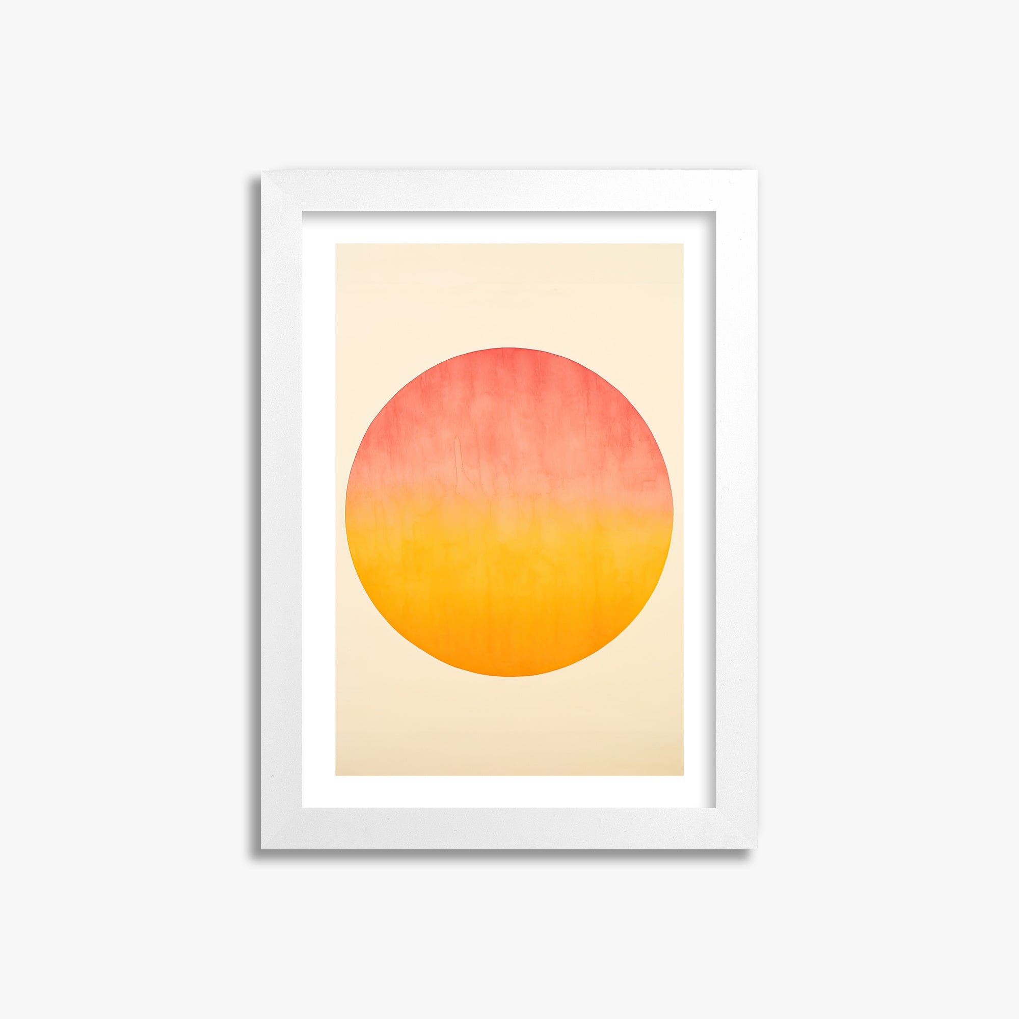 Radiant Horizon, 21x30cm Whitek Framed Art Reproduction