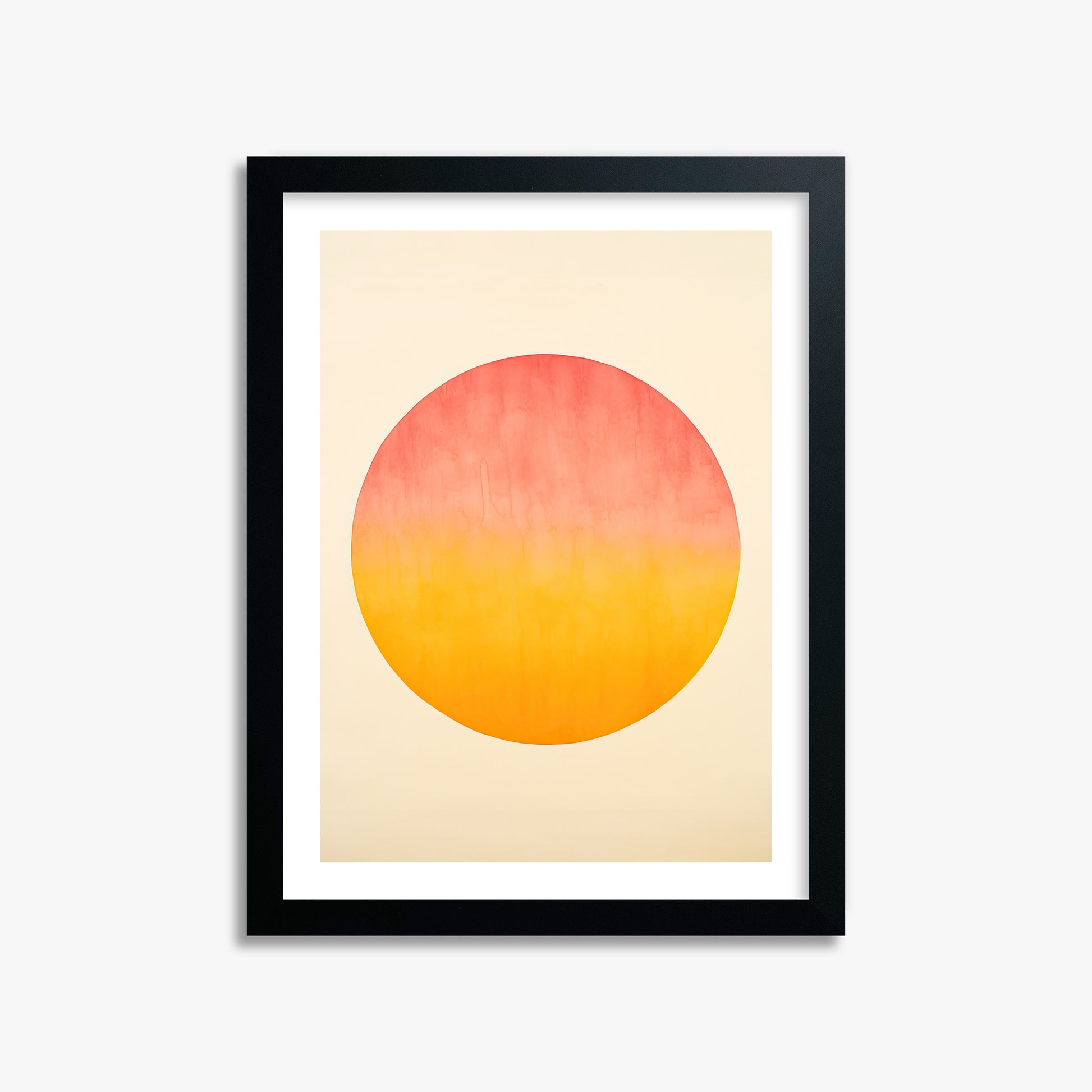 Radiant Horizon, 30x40cm Black Framed Art Reproduction