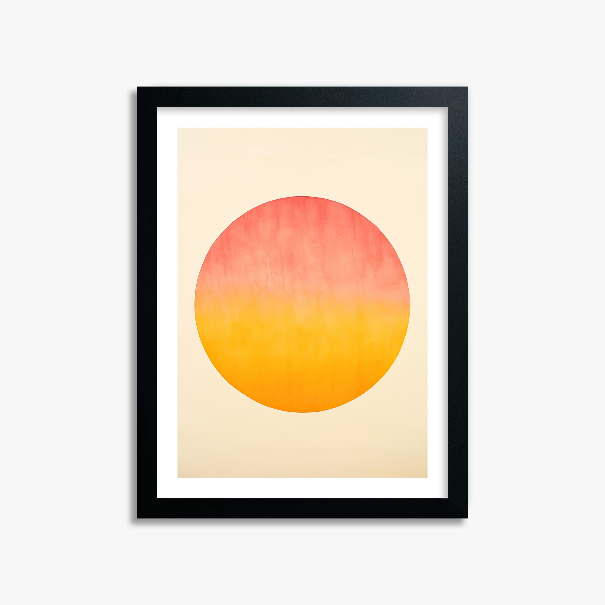 Radiant Horizon, 30x40cm Black Framed Art Reproduction