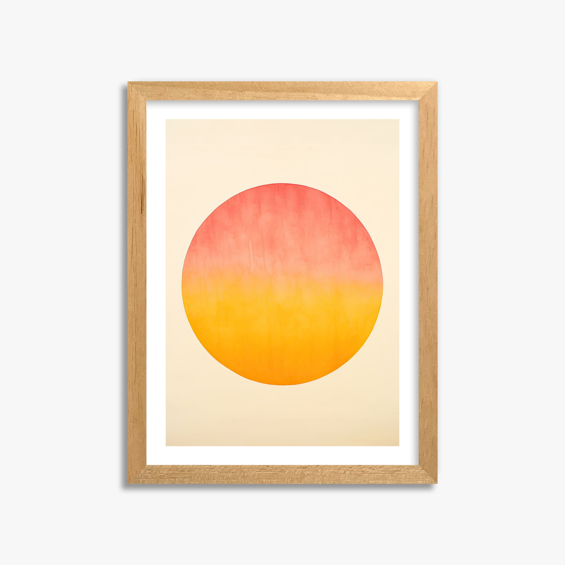 Radiant Horizon, 30x40cm Oak Framed Art Reproduction