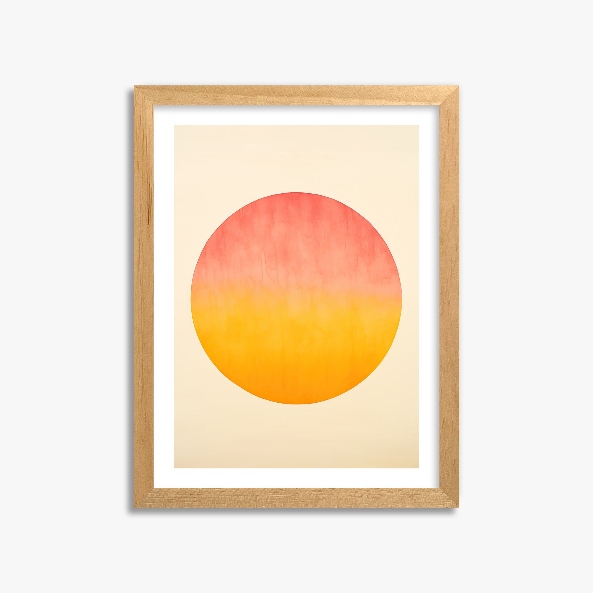 Radiant Horizon, 30x40cm Oak Framed Art Reproduction