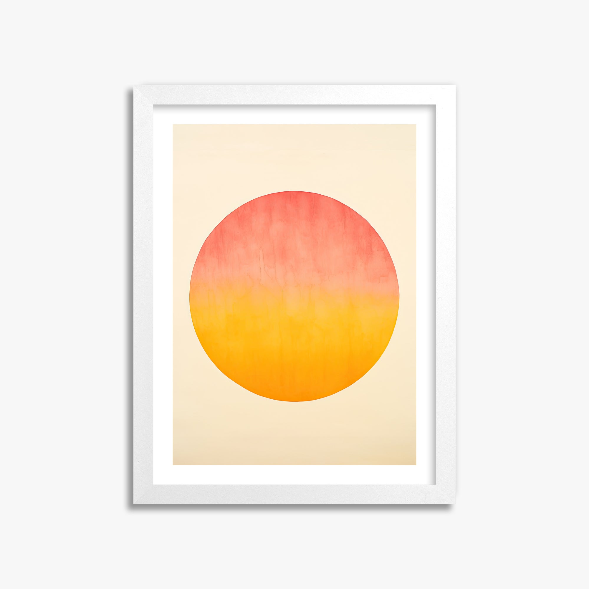 Radiant Horizon, 30x40cm Whitek Framed Art Reproduction