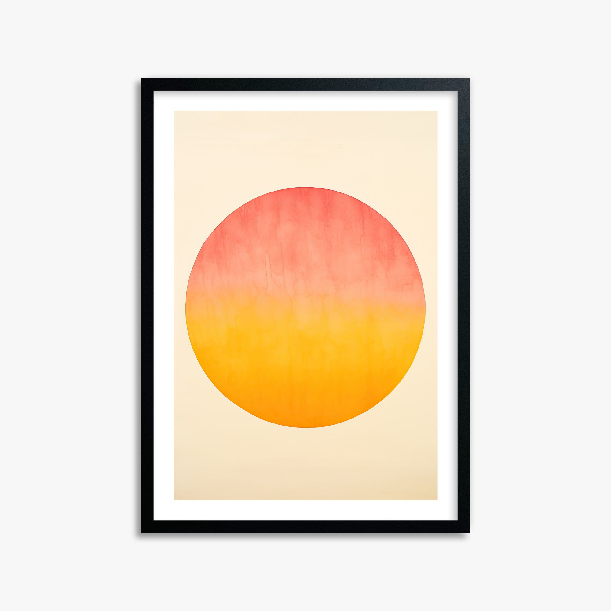 Radiant Horizon, 50x70cm Black Framed Art Reproduction