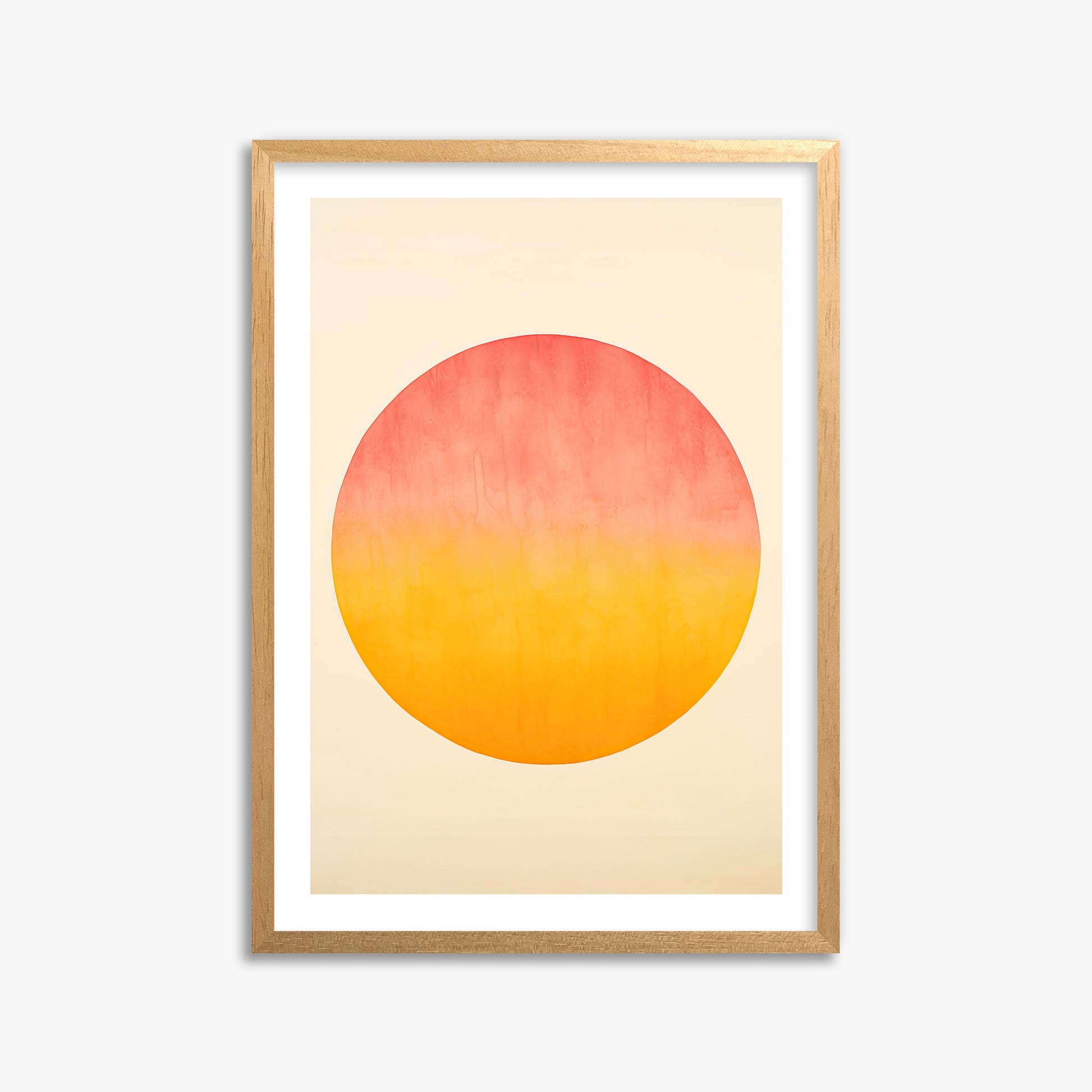 Radiant Horizon, 50x70cm Oak Framed Art Reproduction