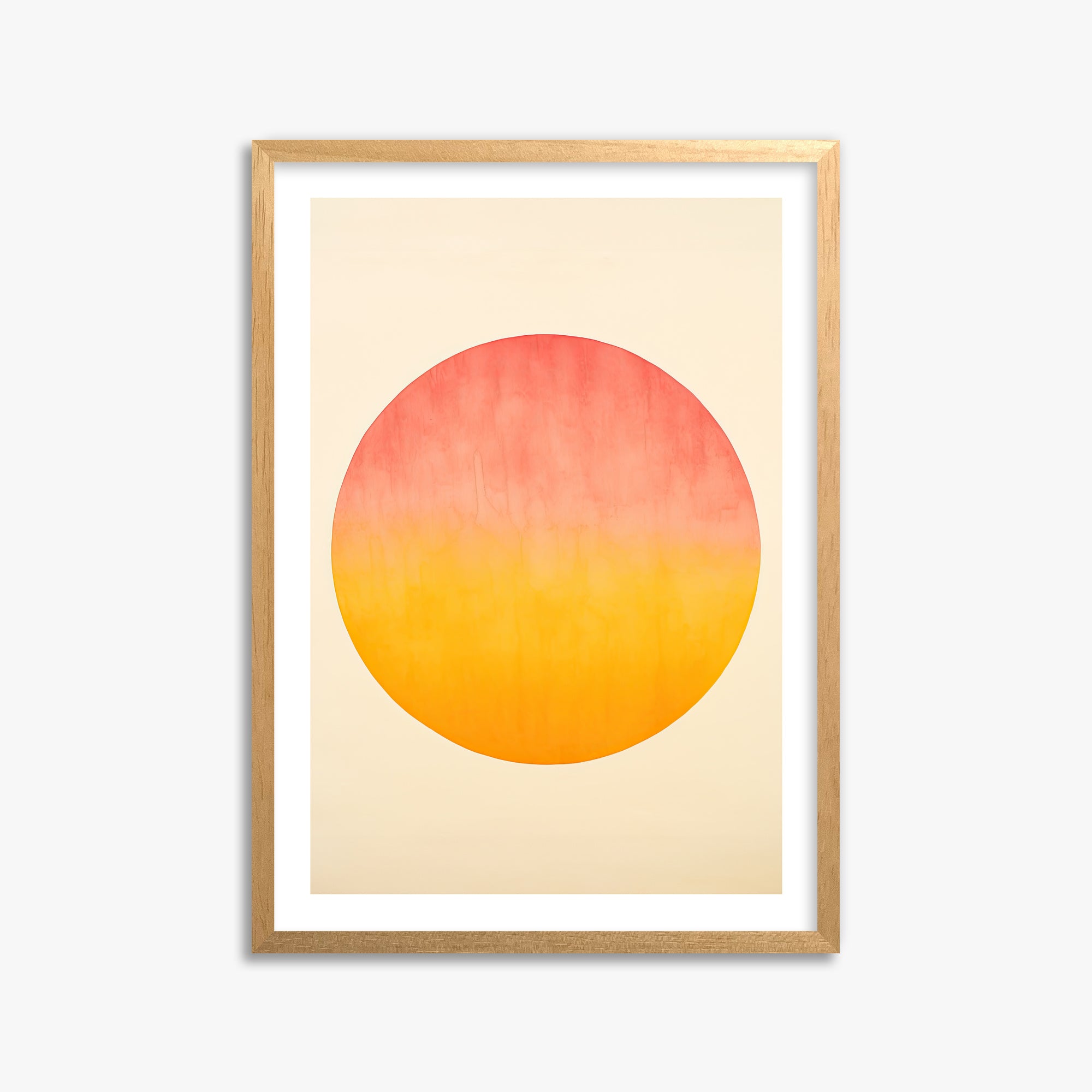Radiant Horizon, 50x70cm Oak Framed Art Reproduction