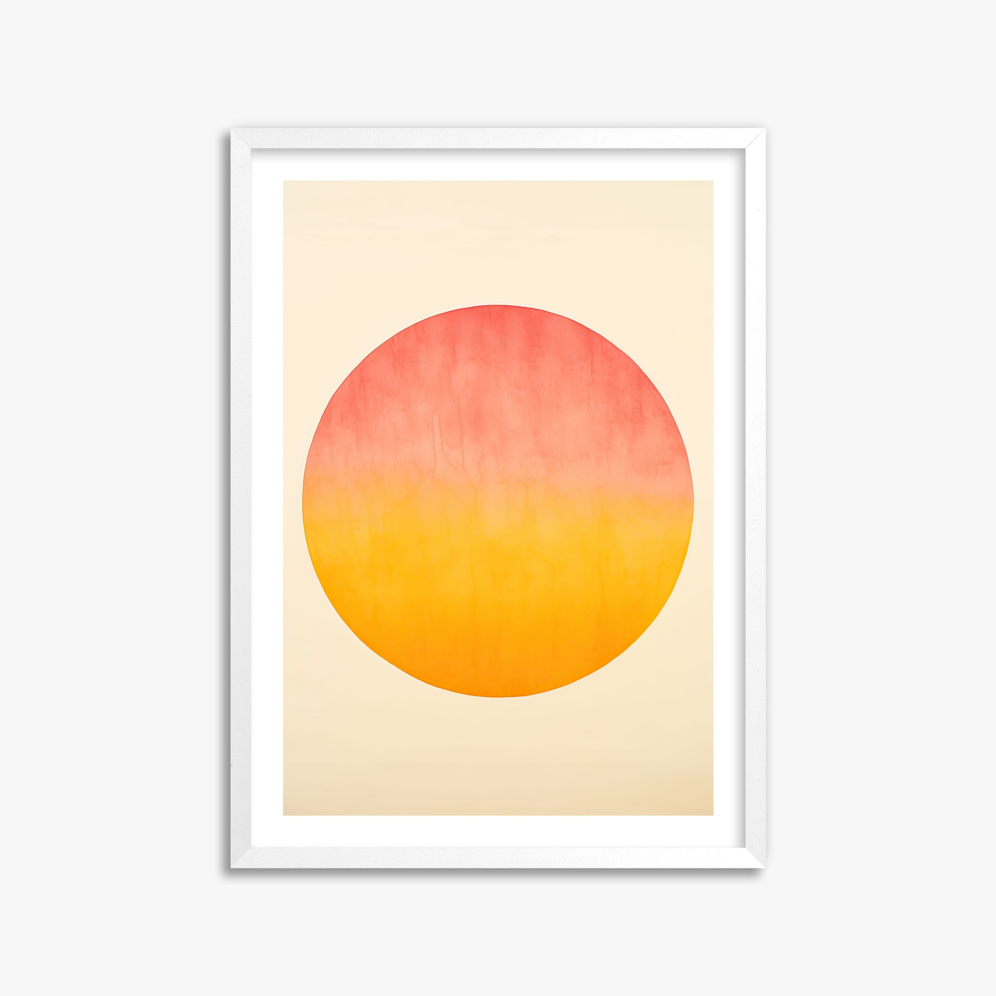 Radiant Horizon, 50x70cm Whitek Framed Art Reproduction