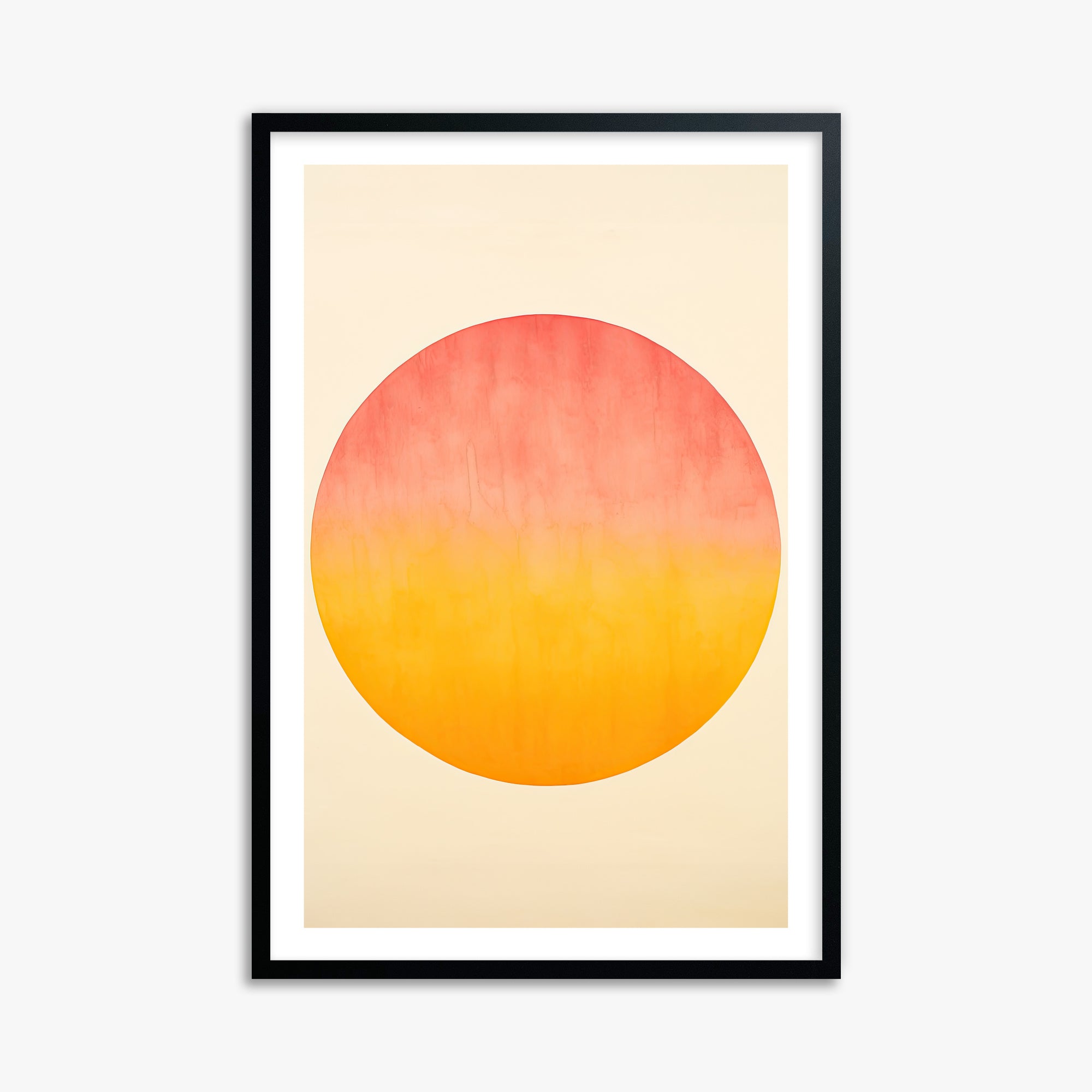 Radiant Horizon, 61x91cm Black Framed Art Reproduction