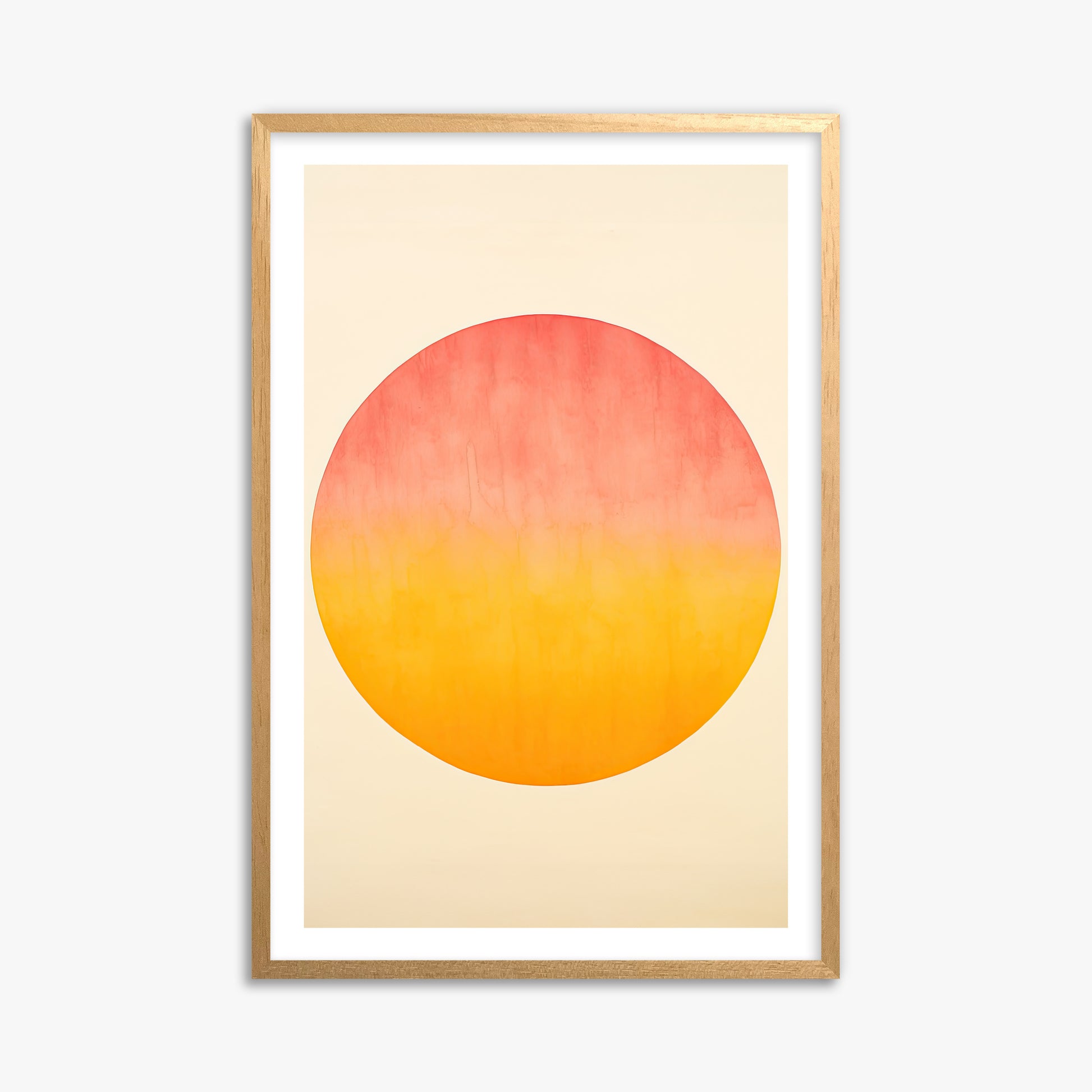 Radiant Horizon, 61x91cm Oak Framed Art Reproduction