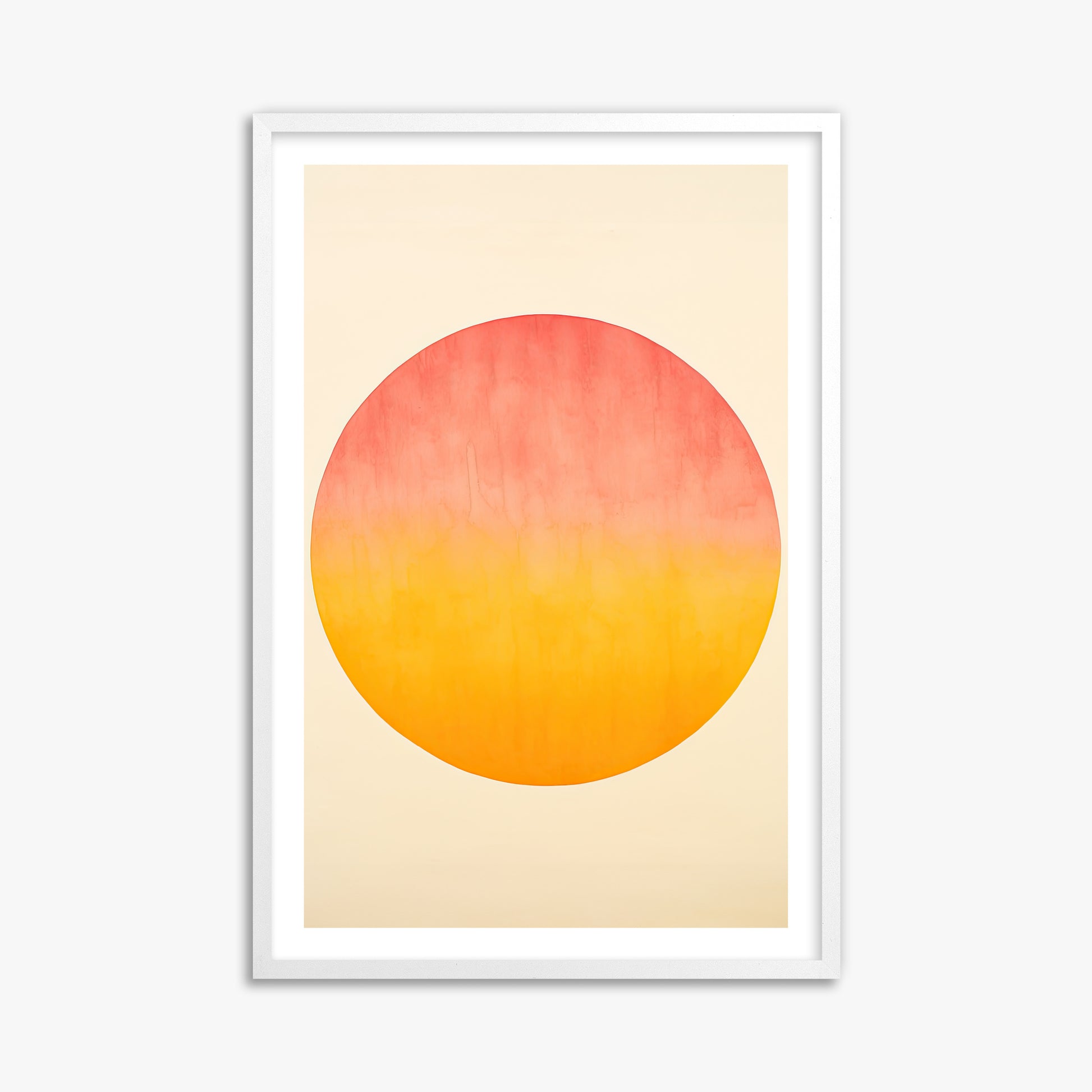 Radiant Horizon, 61x91cm Whitek Framed Art Reproduction