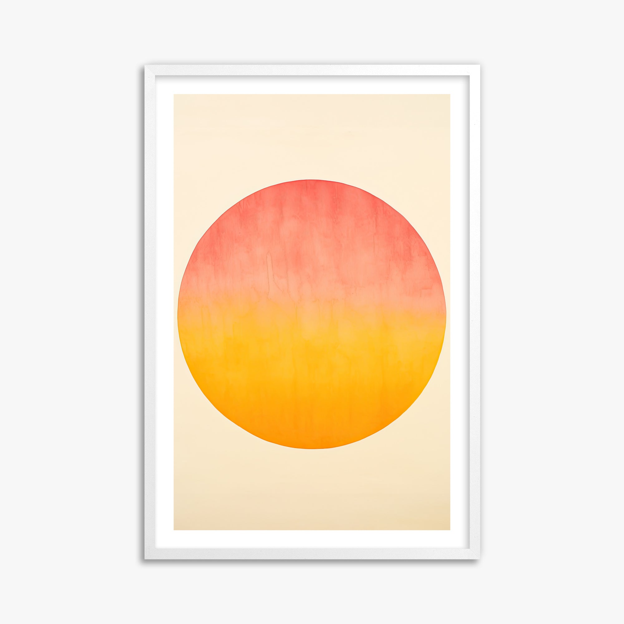 Radiant Horizon, 61x91cm Whitek Framed Art Reproduction