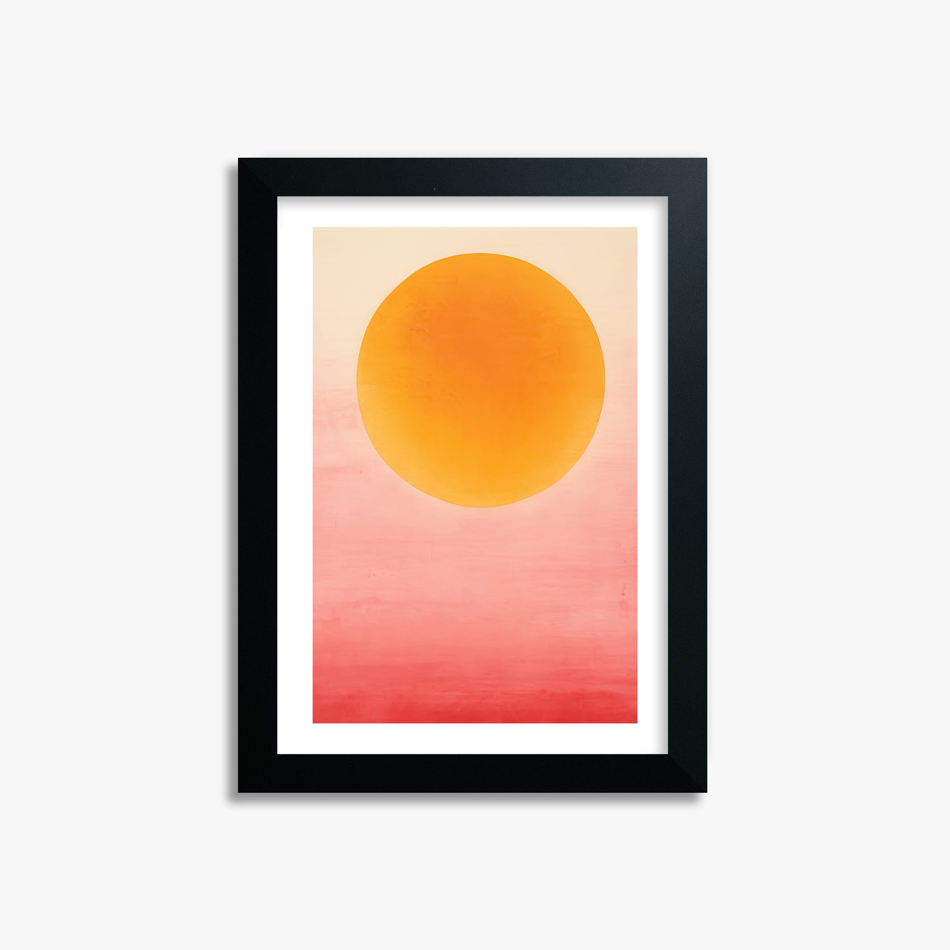 Solar Flare, 21x30cm Black Framed Art Reproduction