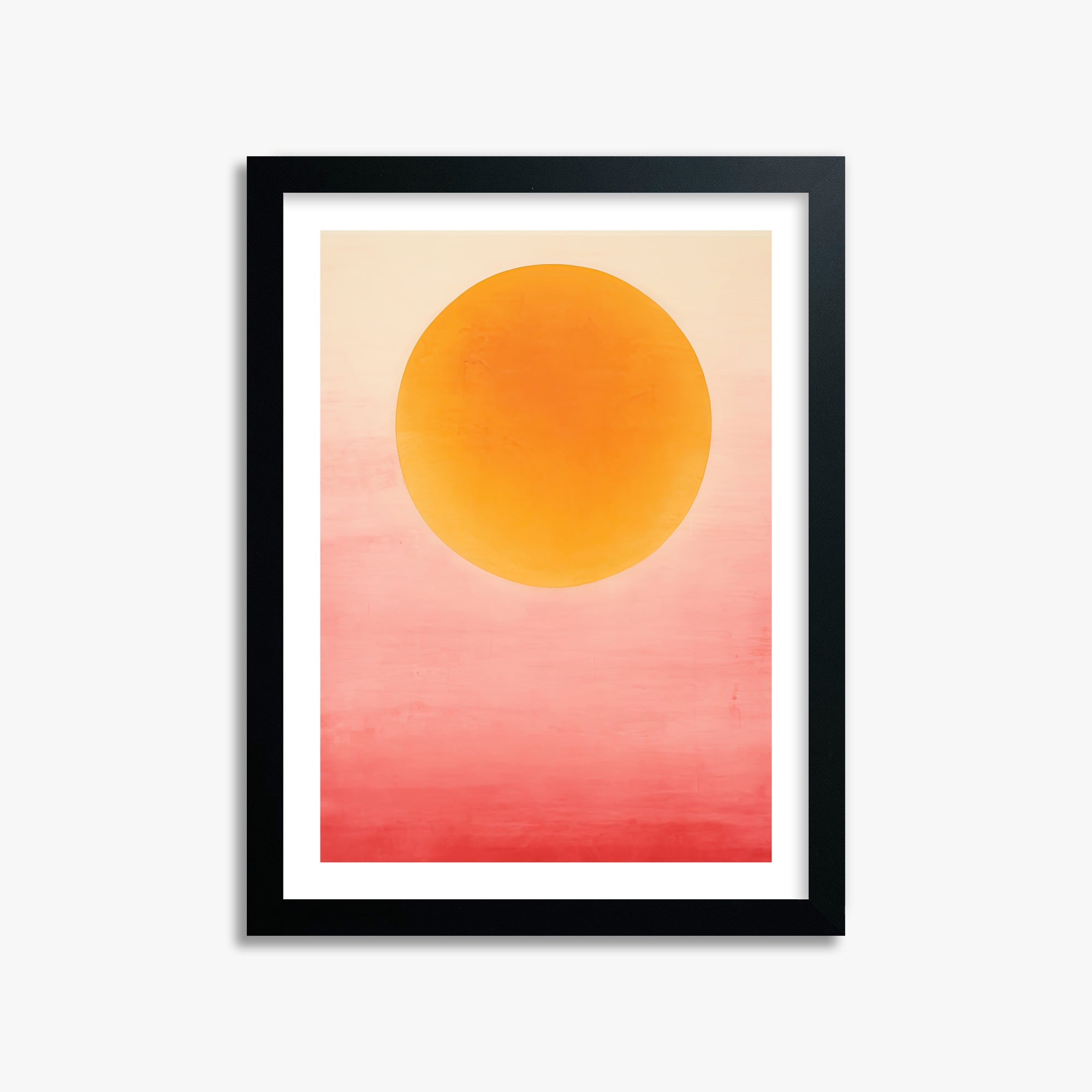 Solar Flare, 30x40cm Black Framed Art Reproduction