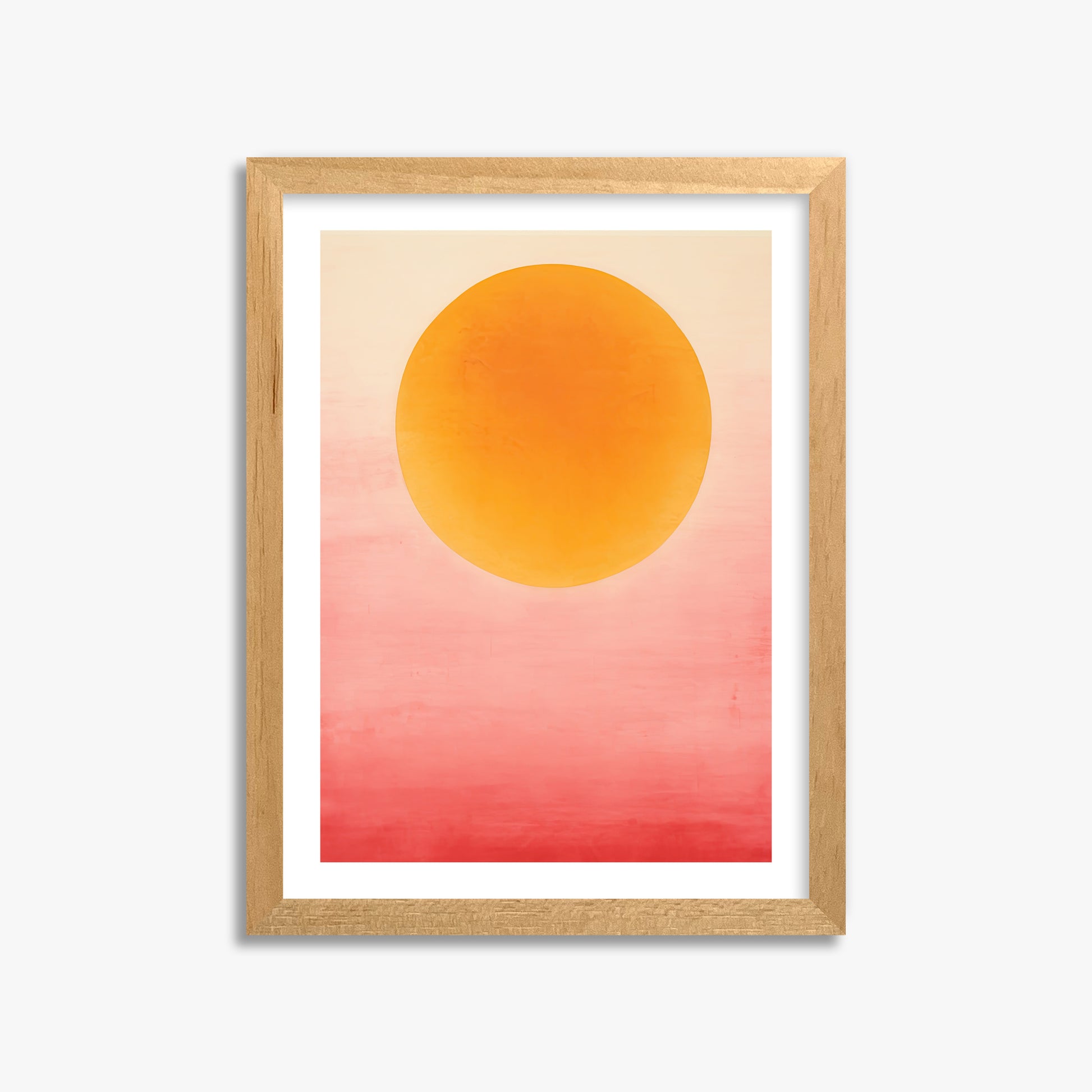 Solar Flare, 30x40cm Oak Framed Art Reproduction