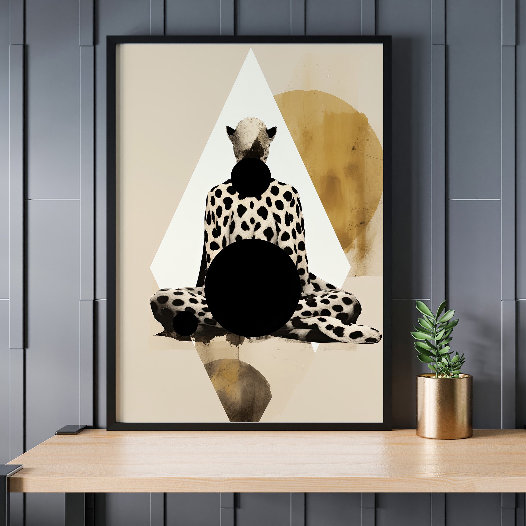 Design Concept No. 24 for Spotted Zenith Modern Poster Art