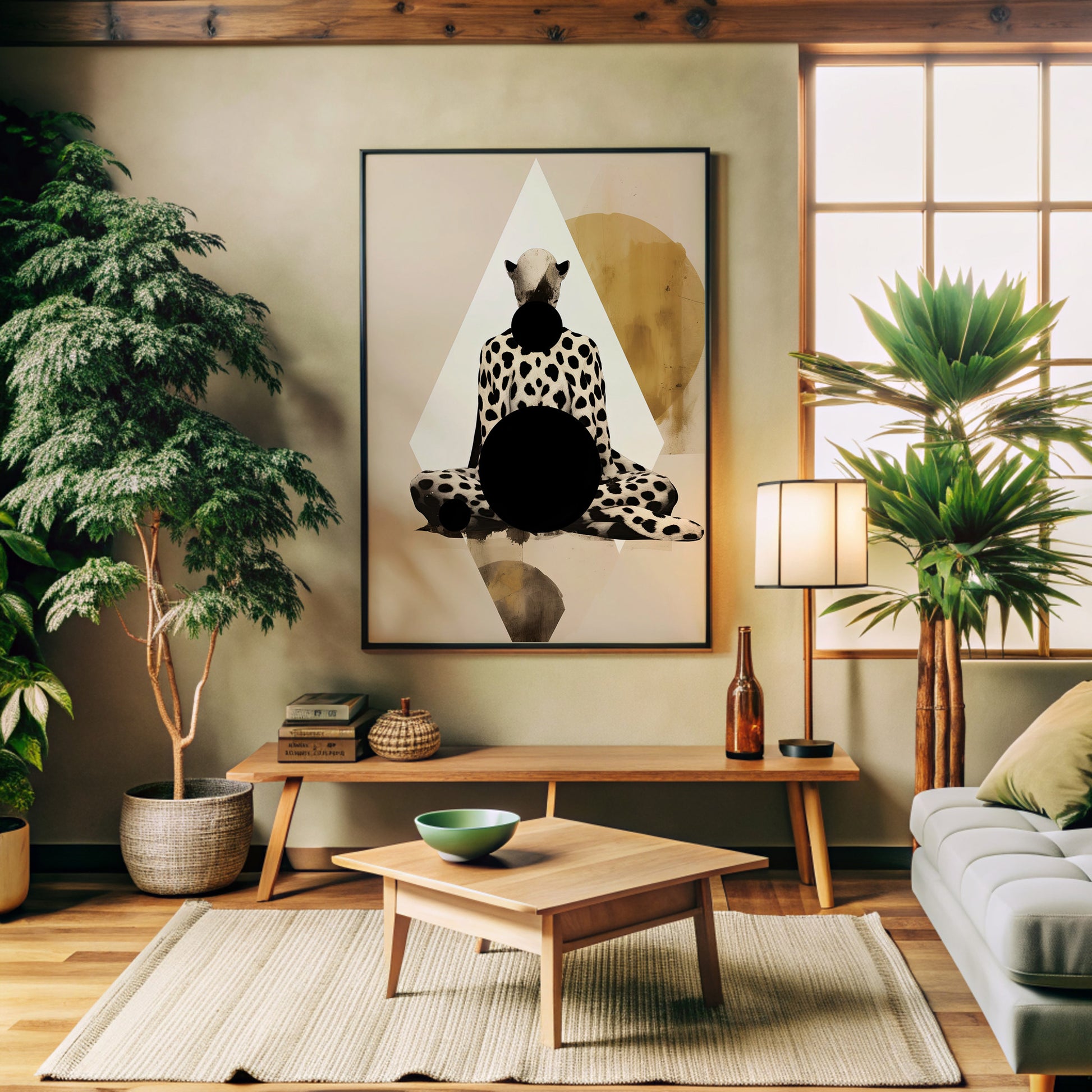 Design Concept No. 32 for Spotted Zenith Modern Poster Art