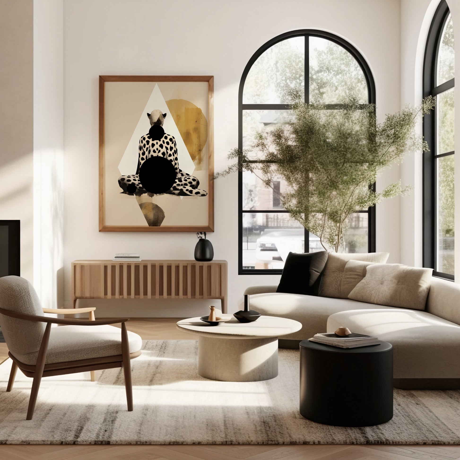 Design Concept No. 40 for Spotted Zenith Modern Poster Art