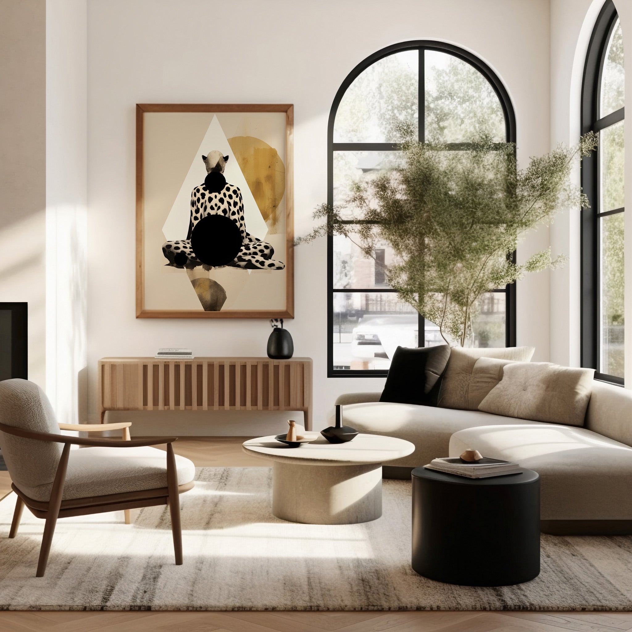 Design Concept No. 40 for Spotted Zenith Modern Poster Art