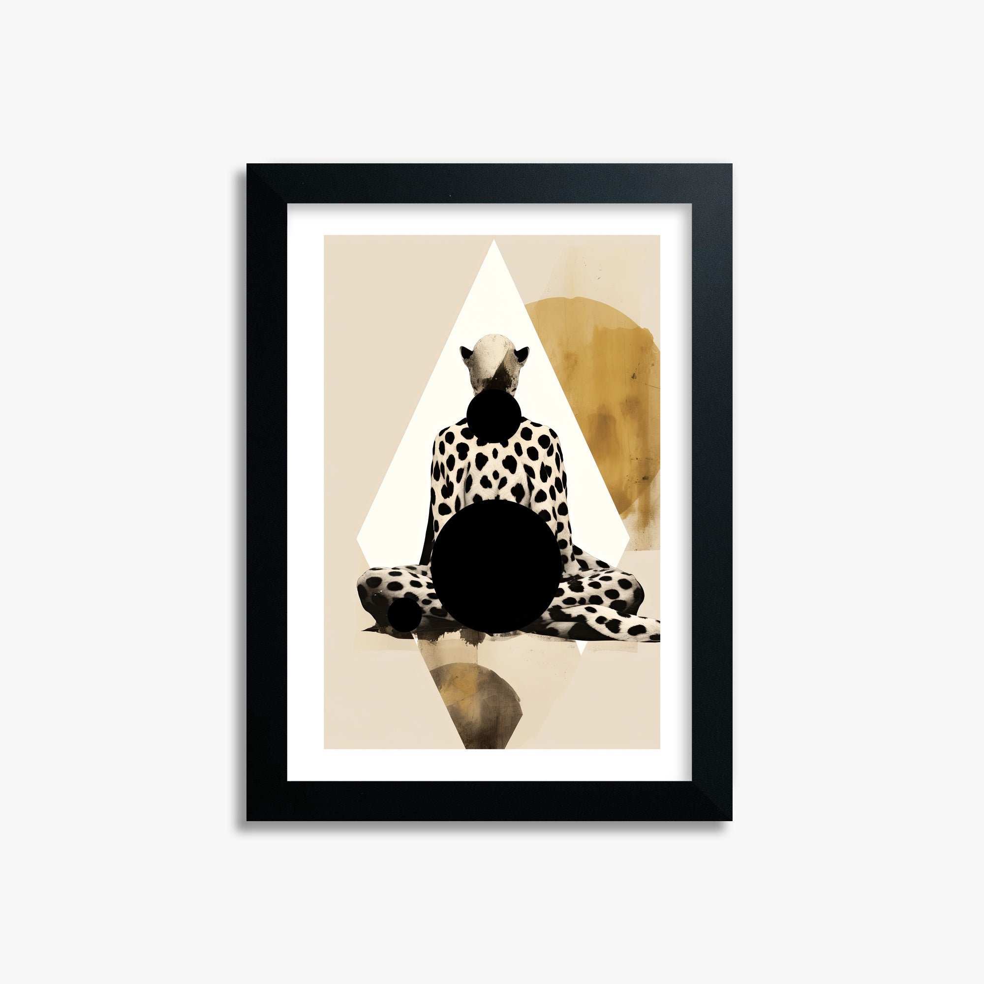 Spotted Zenith, 21x30cm Black Framed Art Reproduction