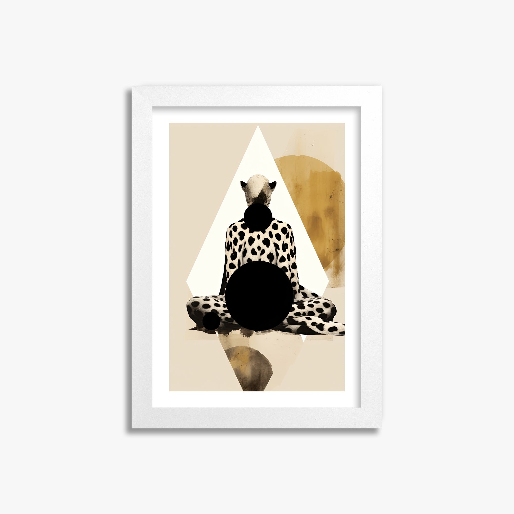 Spotted Zenith, 21x30cm Whitek Framed Art Reproduction