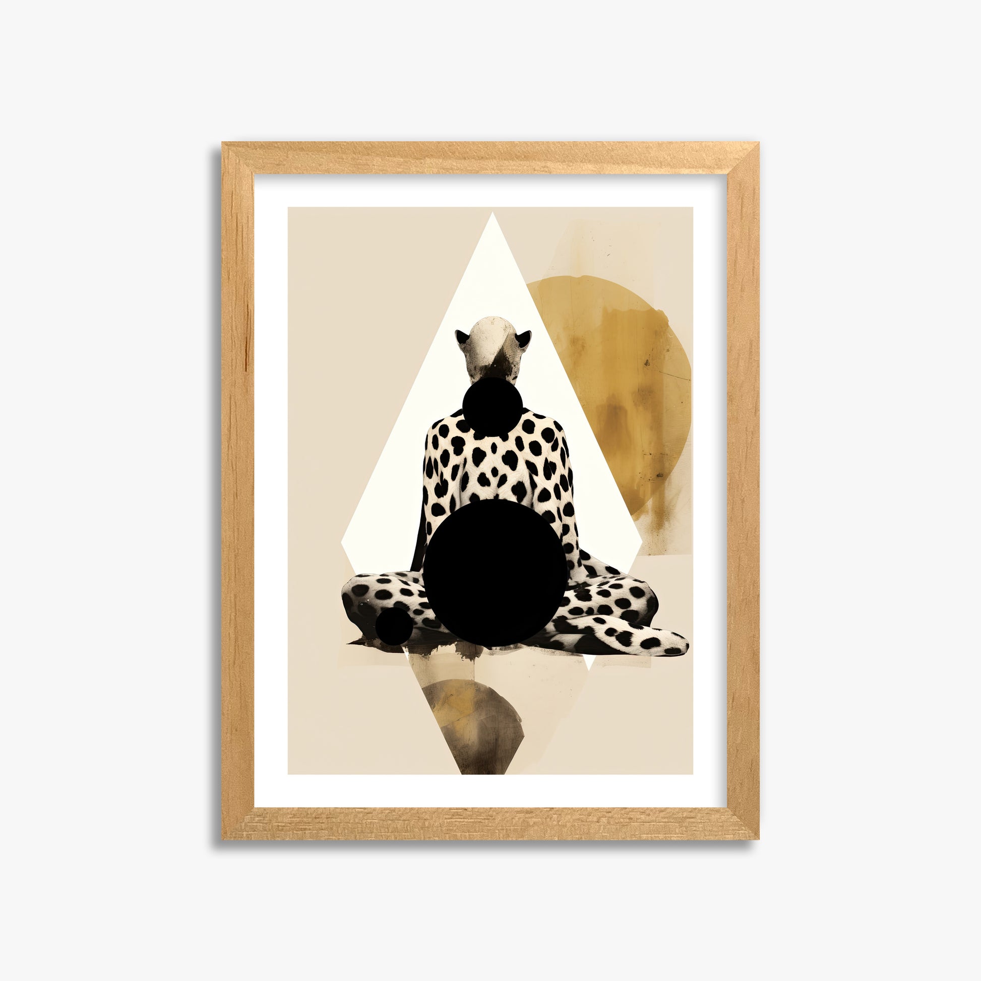 Spotted Zenith, 30x40cm Oak Framed Art Reproduction