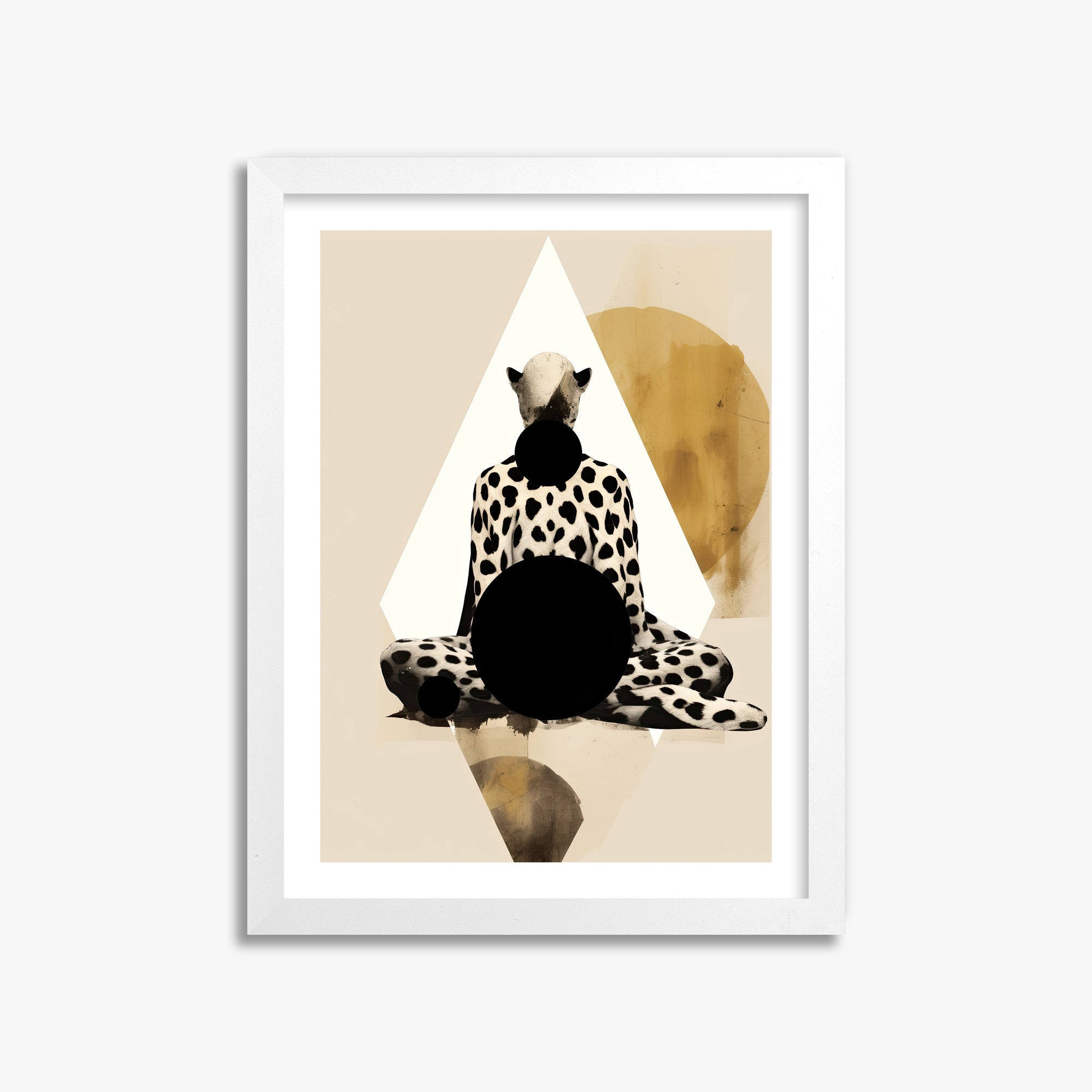 Spotted Zenith, 30x40cm Whitek Framed Art Reproduction