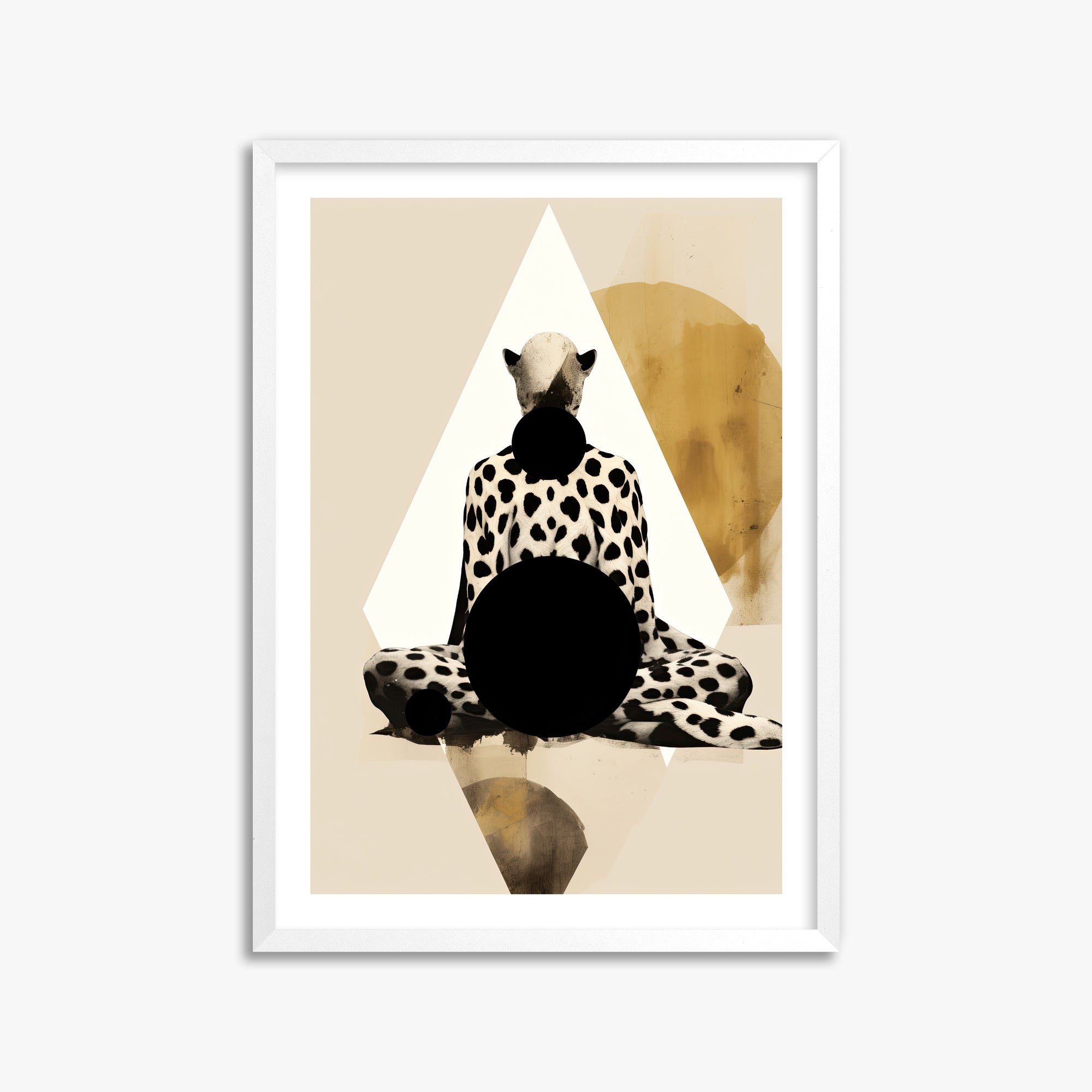Spotted Zenith, 50x70cm Whitek Framed Art Reproduction
