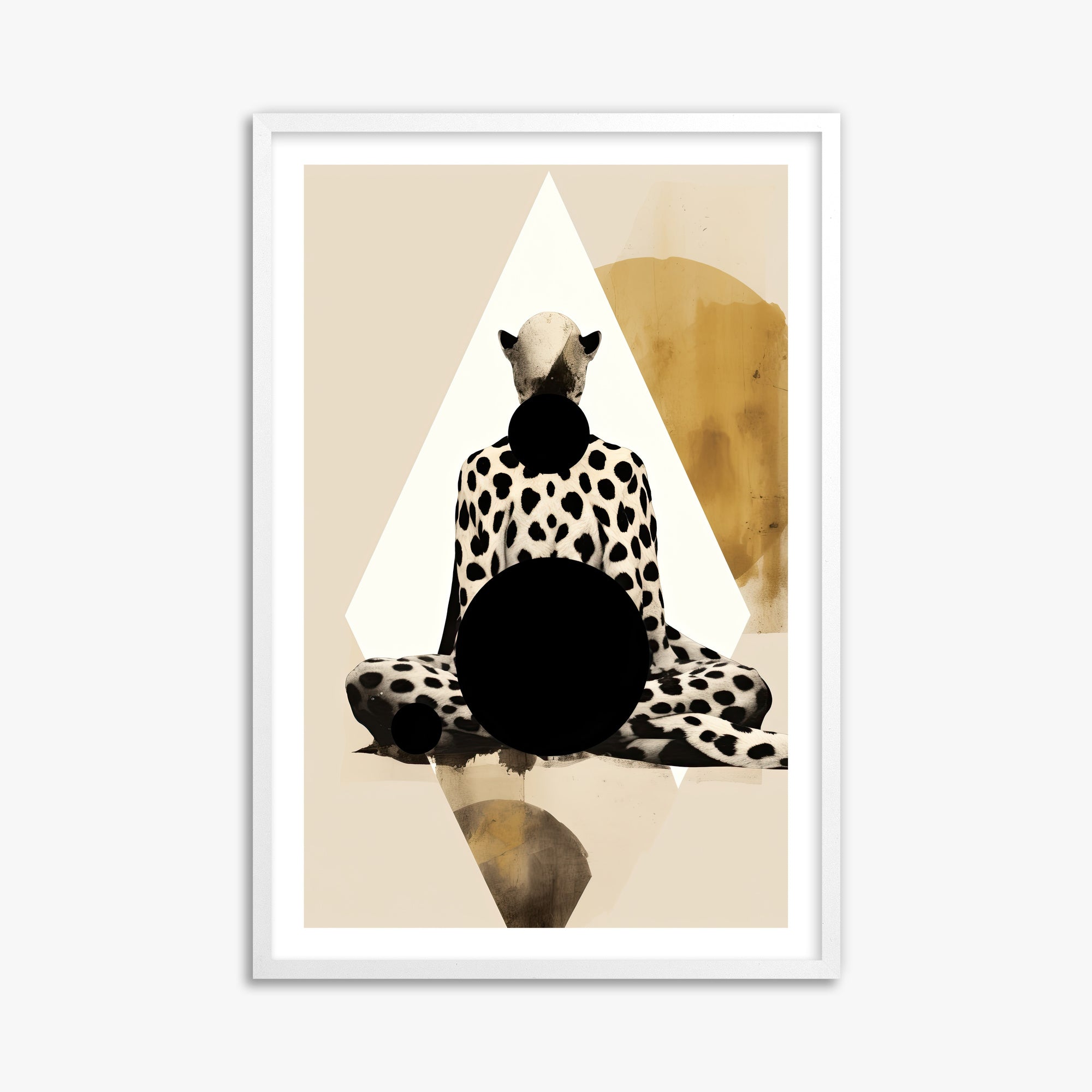 Spotted Zenith, 61x91cm Whitek Framed Art Reproduction
