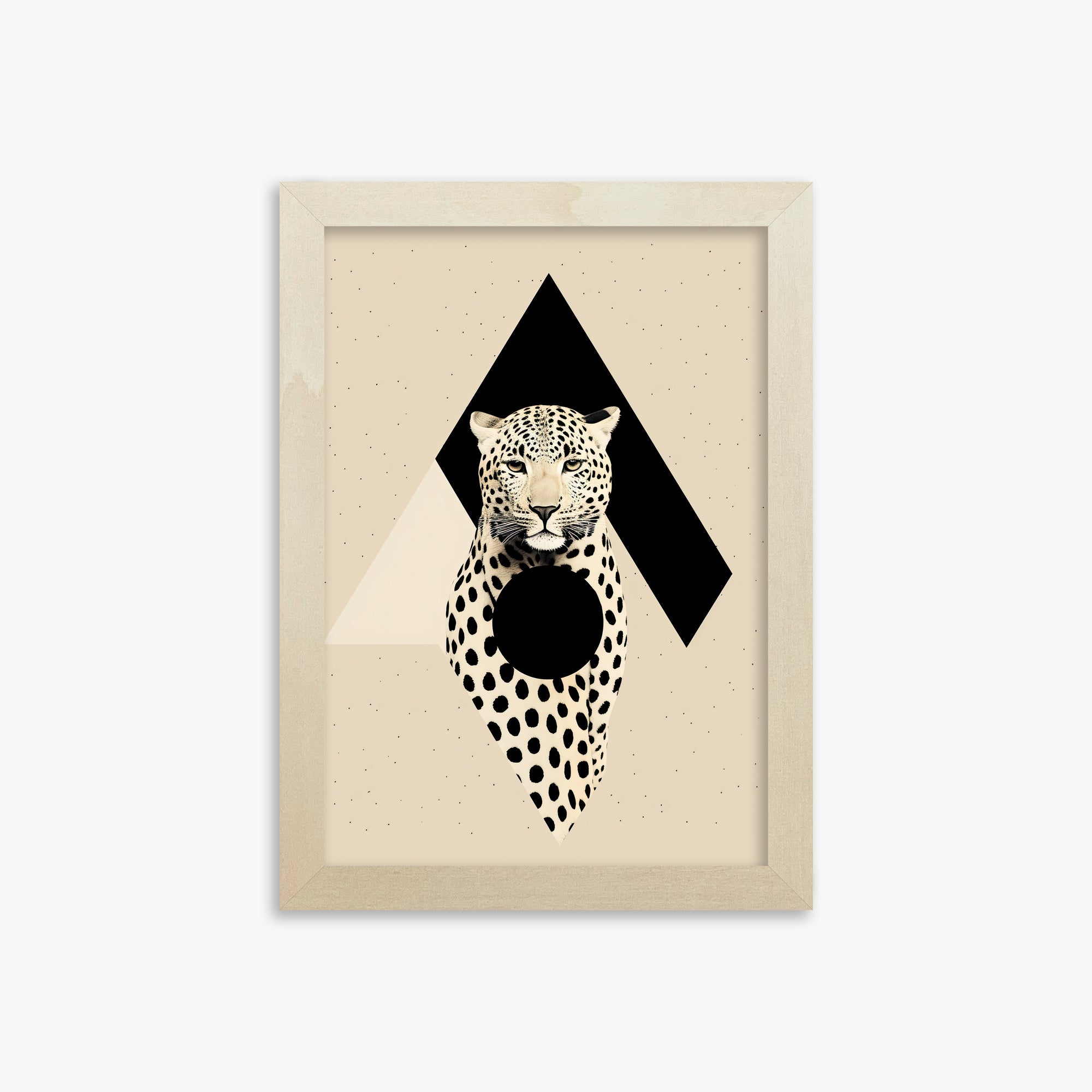 Predator's Prism, 21x30cm Framed Art Reproduction With Lime Wood Frame