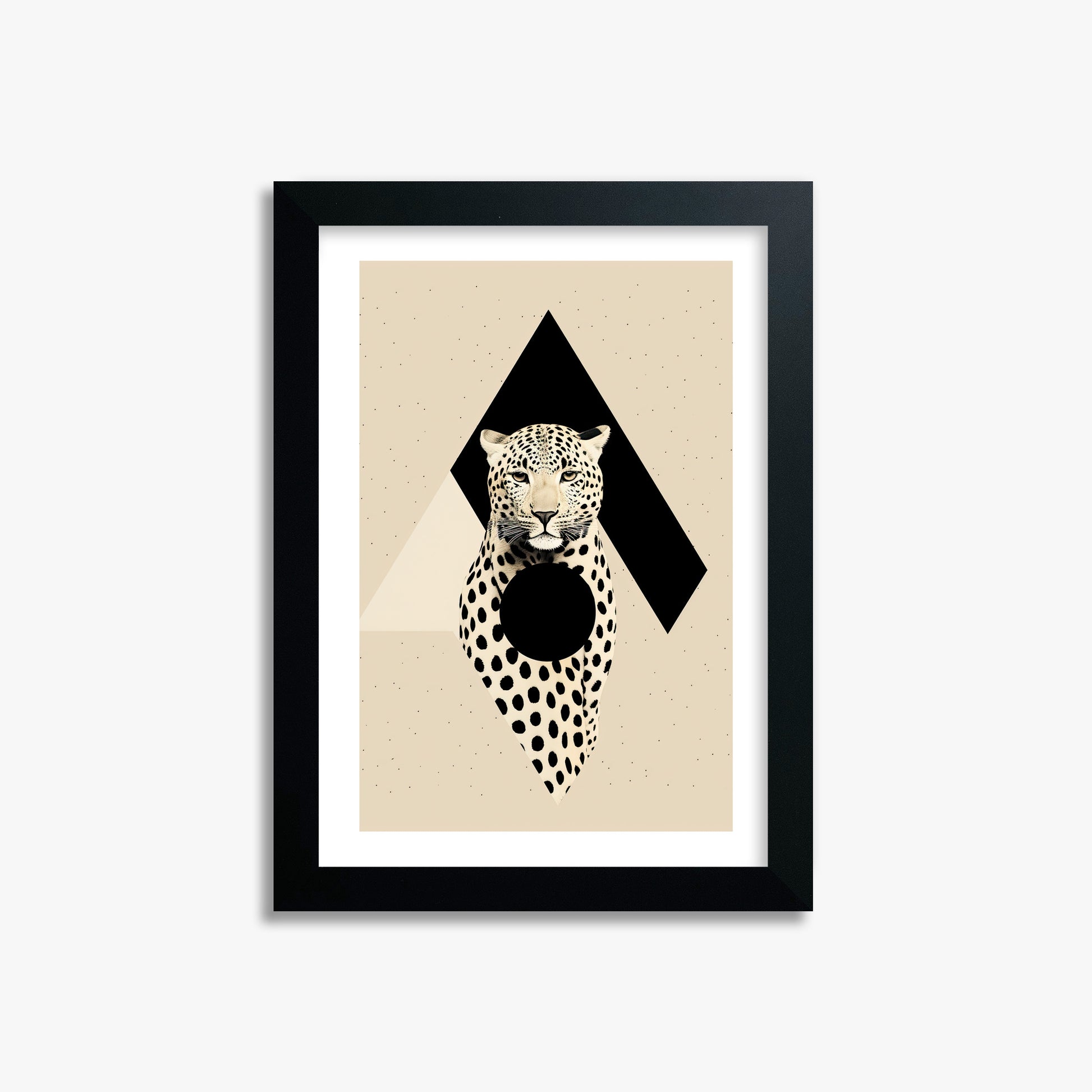 Predator's Prism, 21x30cm Black Framed Art Reproduction