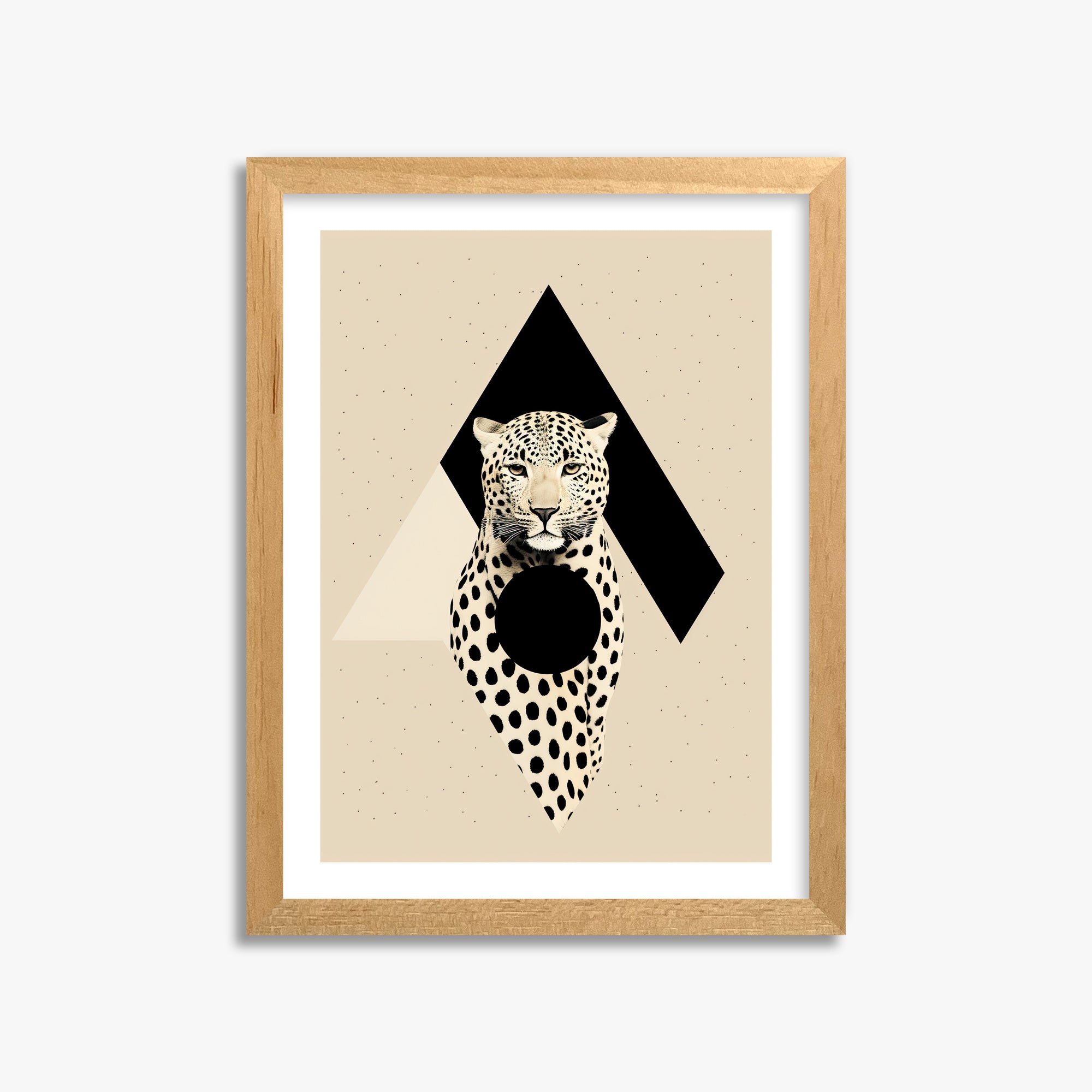 Predator's Prism, 30x40cm Oak Framed Art Reproduction